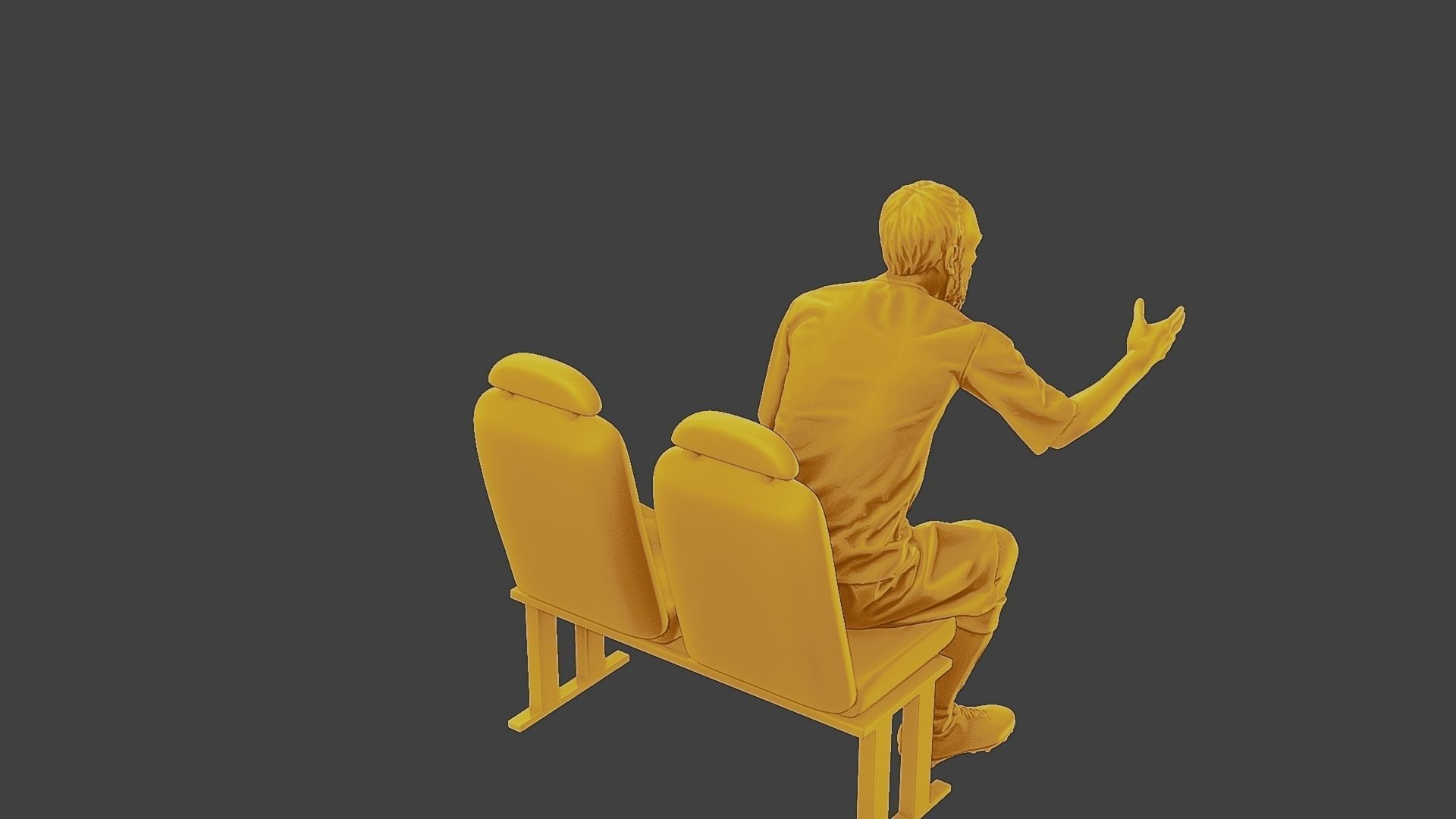 Soccer Player SP 013 3D print model_24