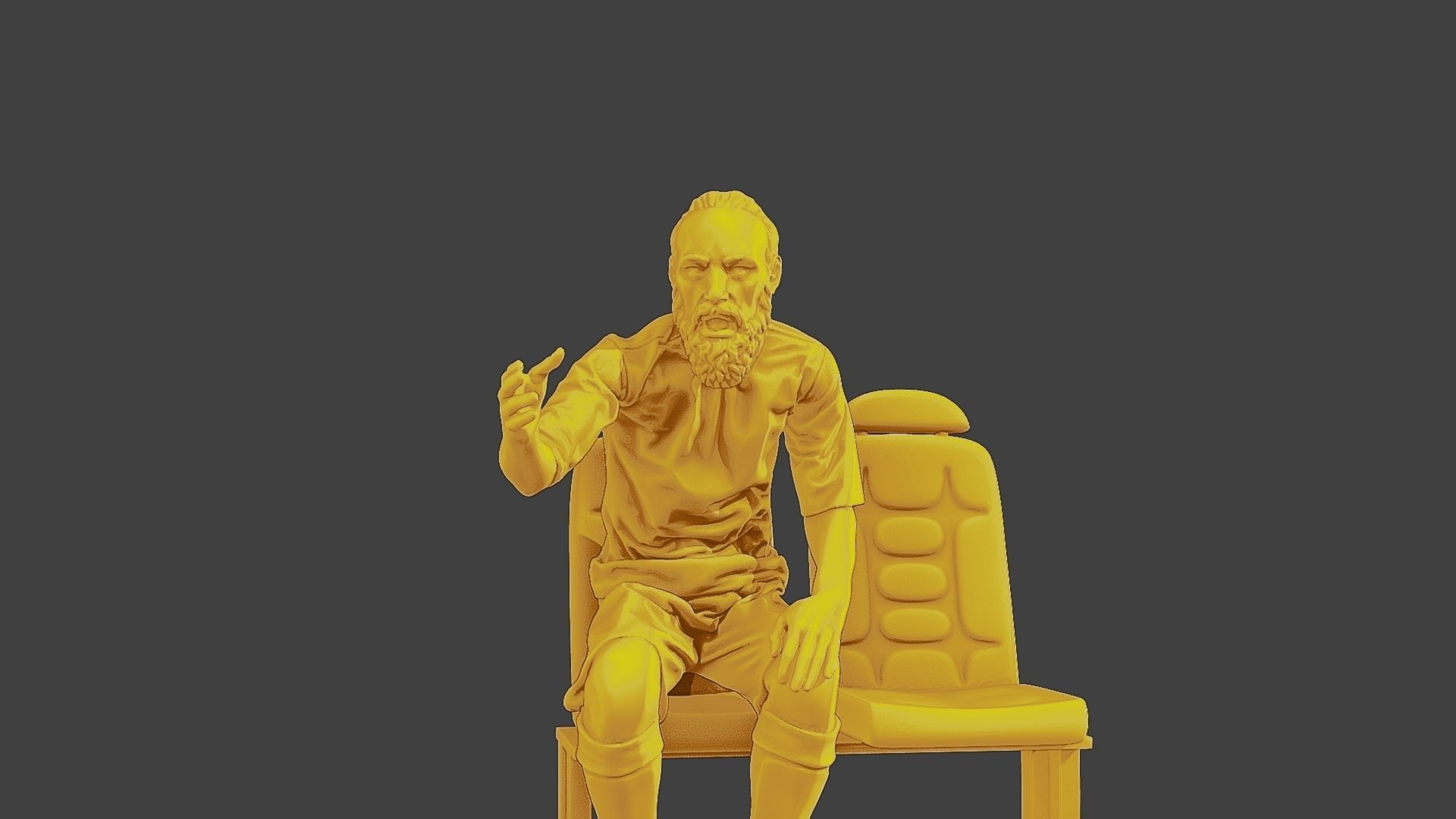 Soccer Player SP 013 3D print model_28