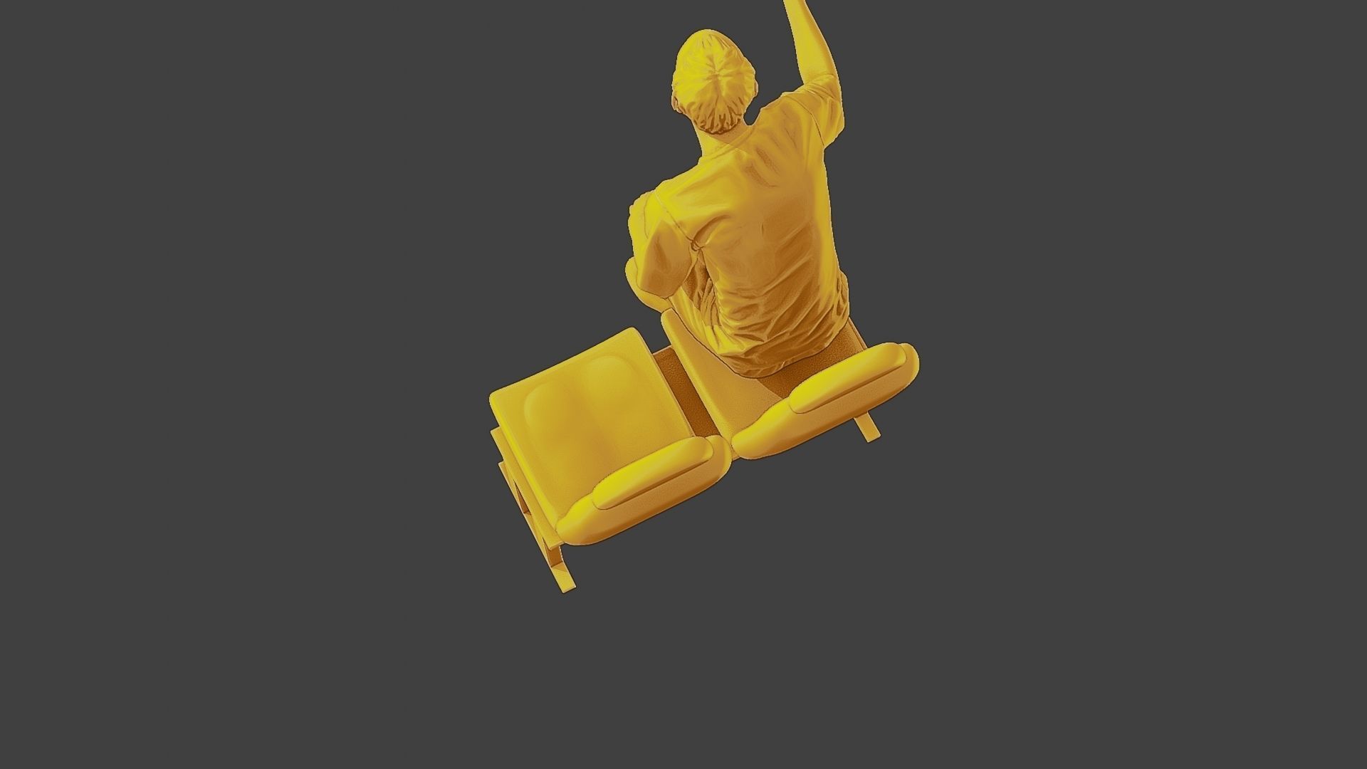 Soccer Player SP 013 3D print model_16
