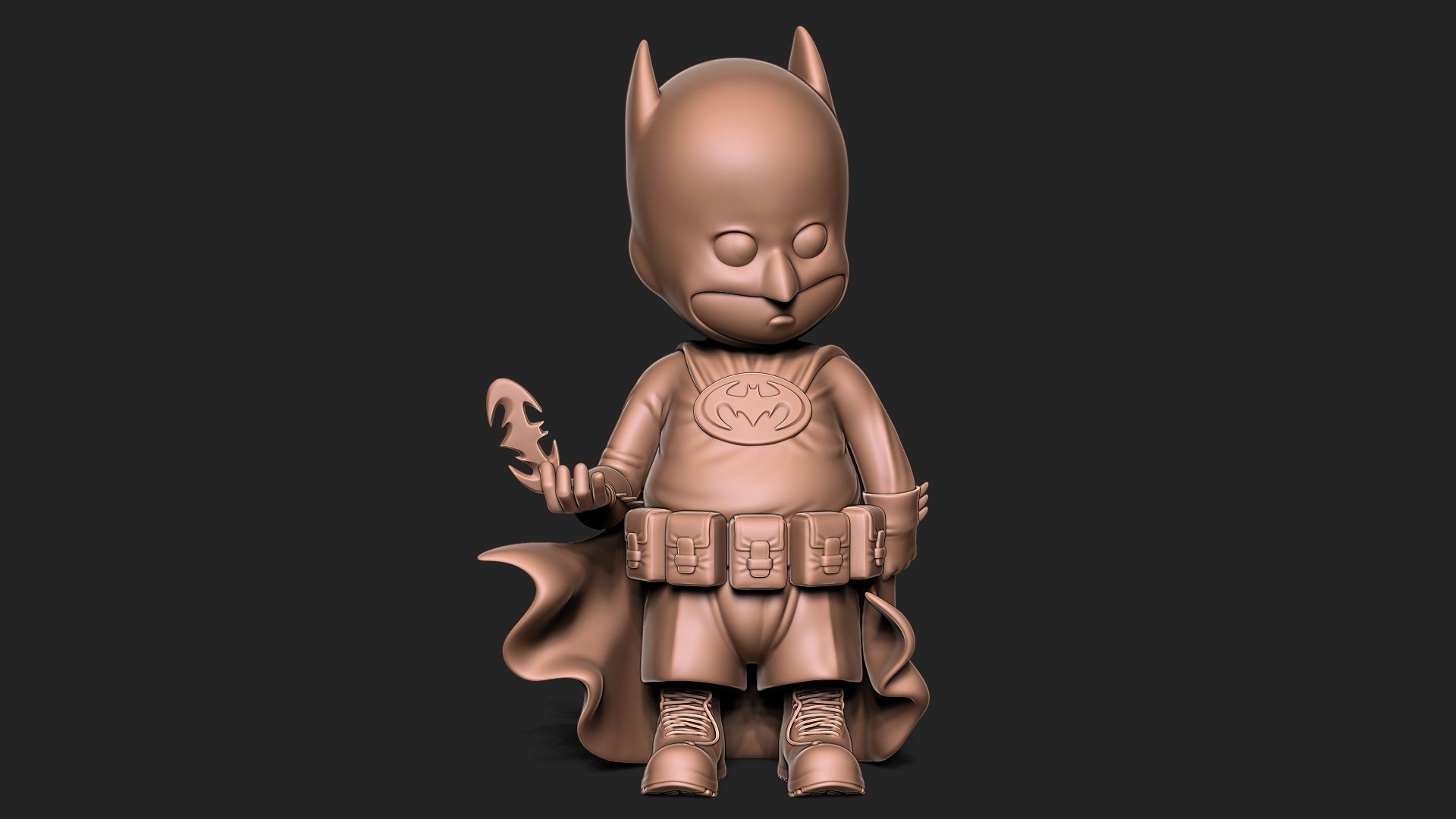 Batman Fan Art  3D print model_11