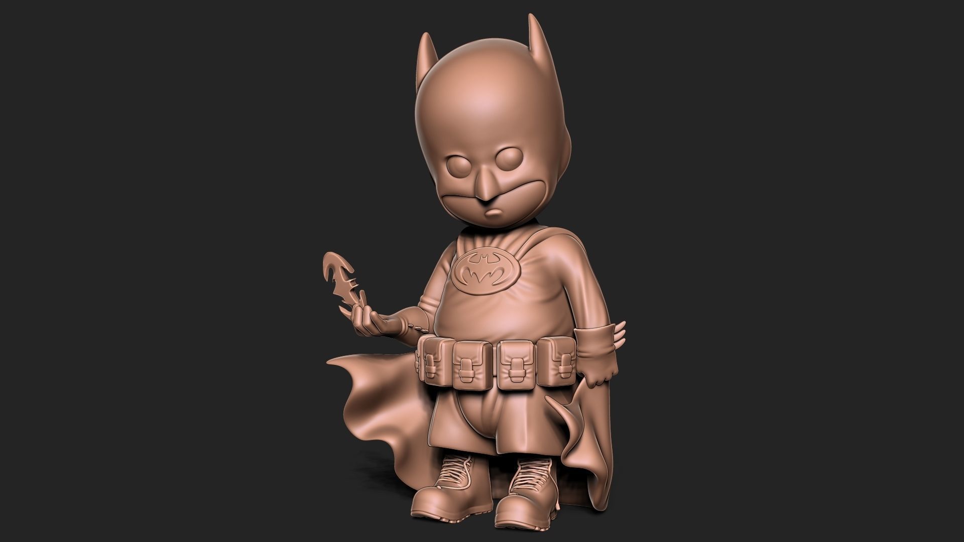 Batman Fan Art  3D print model_1
