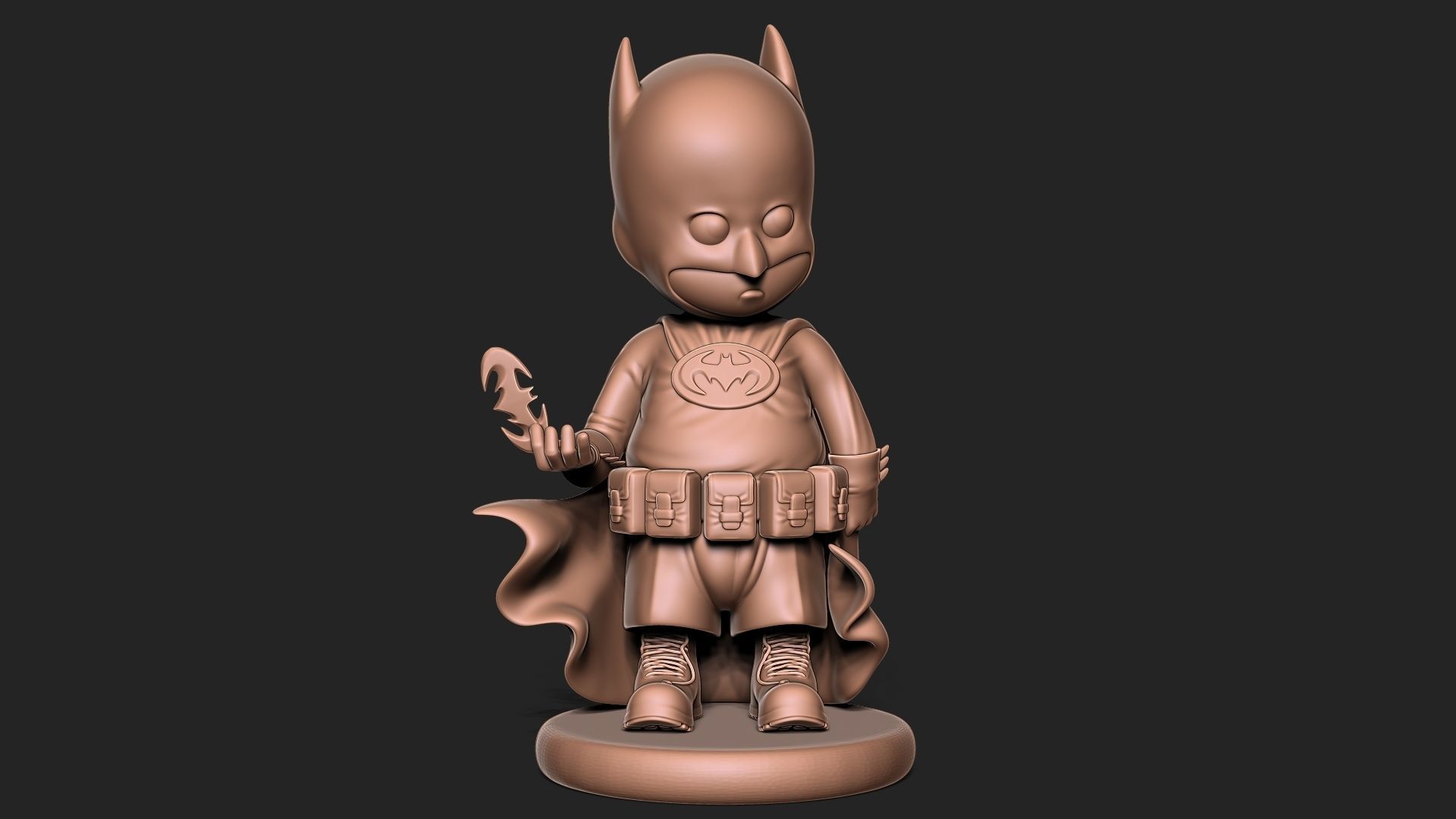 Batman Fan Art  3D print model_8