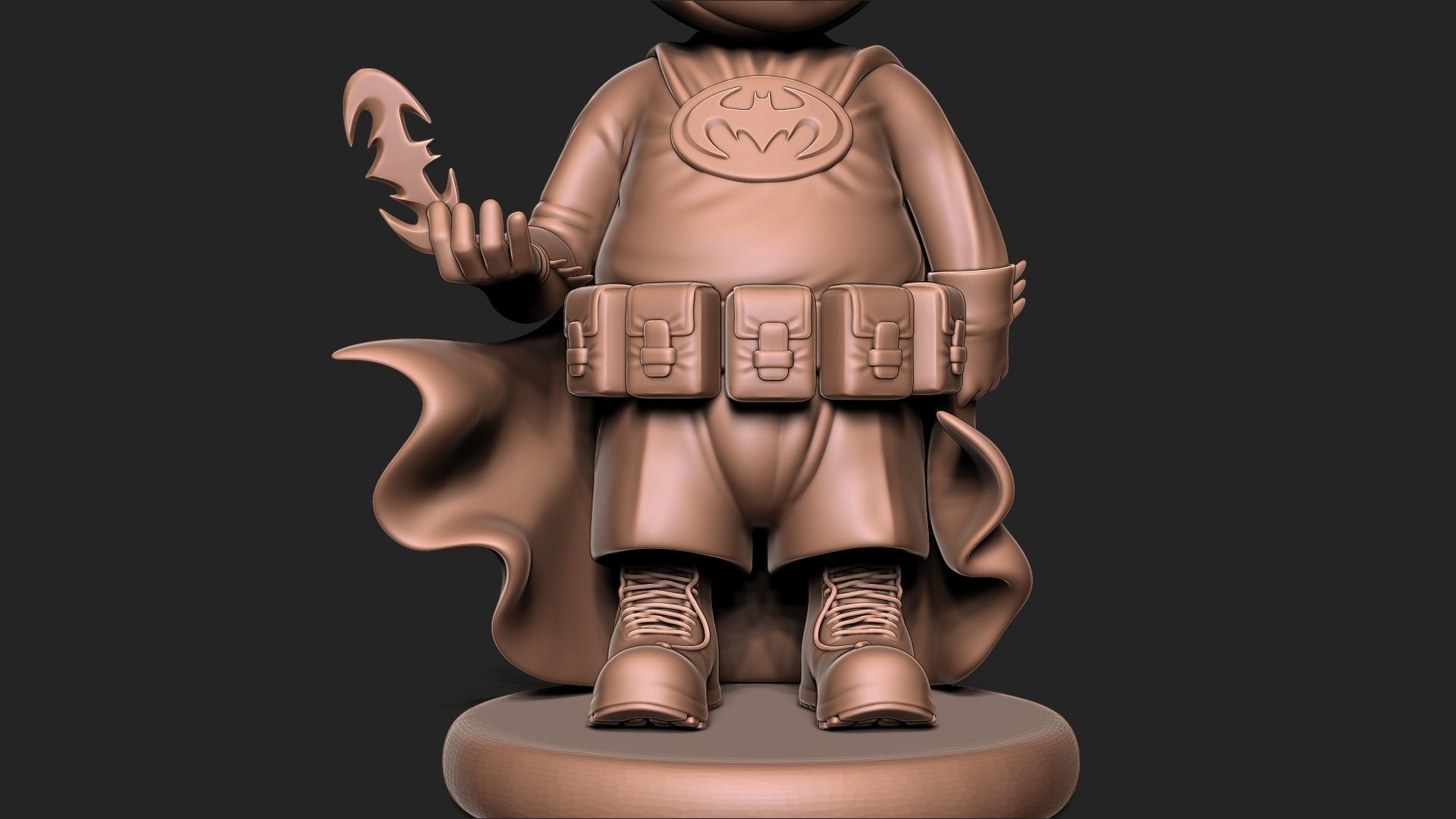 Batman Fan Art  3D print model_10