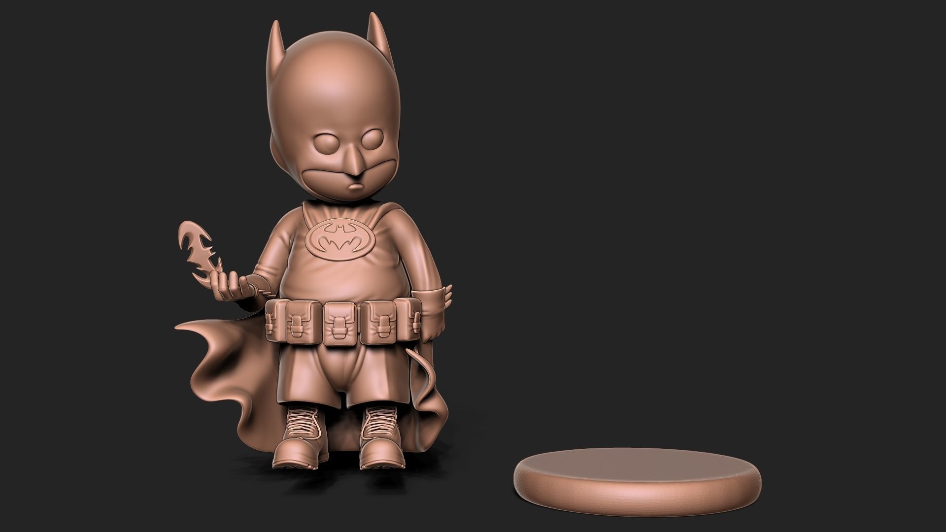 Batman Fan Art  3D print model_2