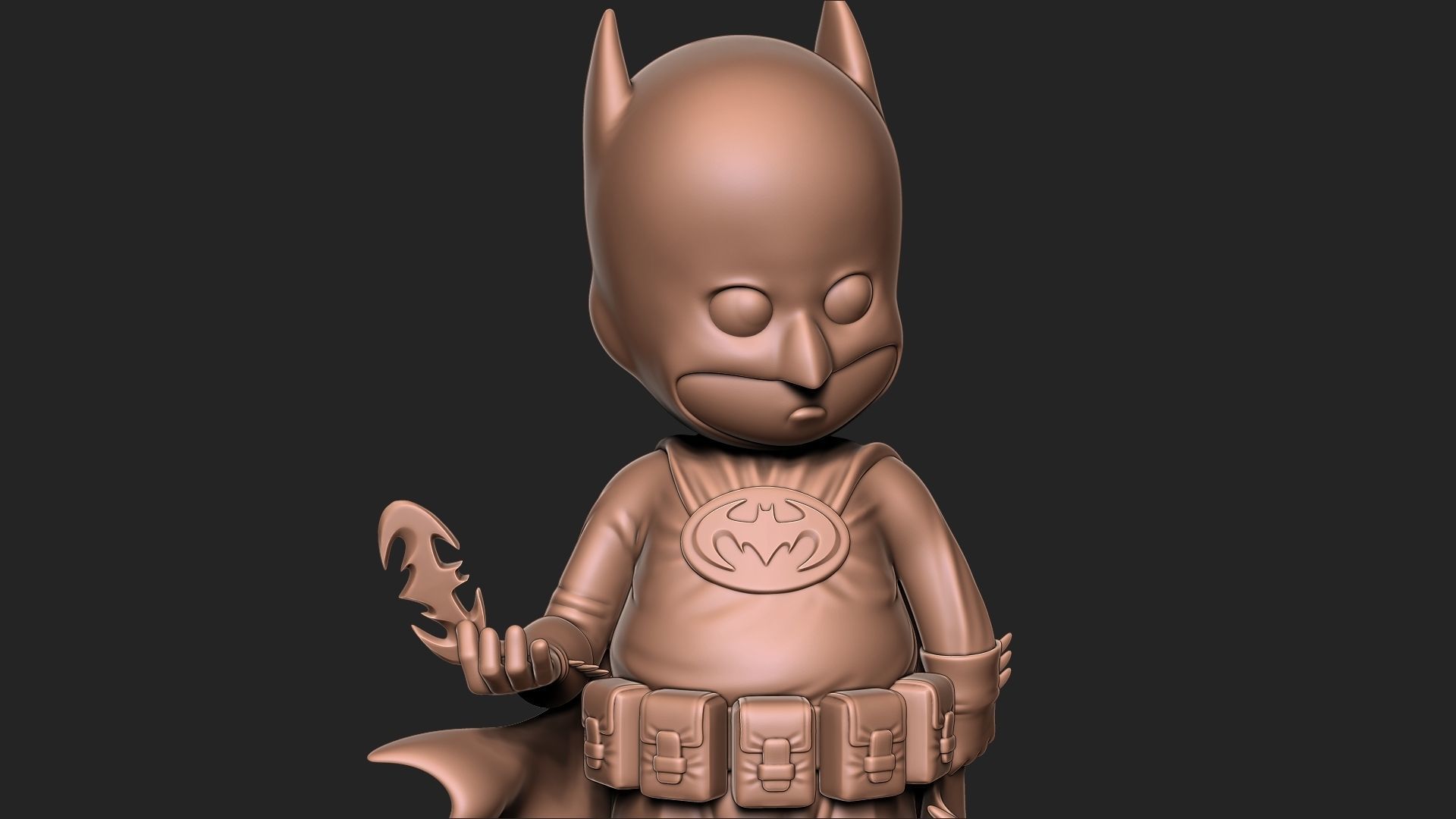 Batman Fan Art  3D print model_9
