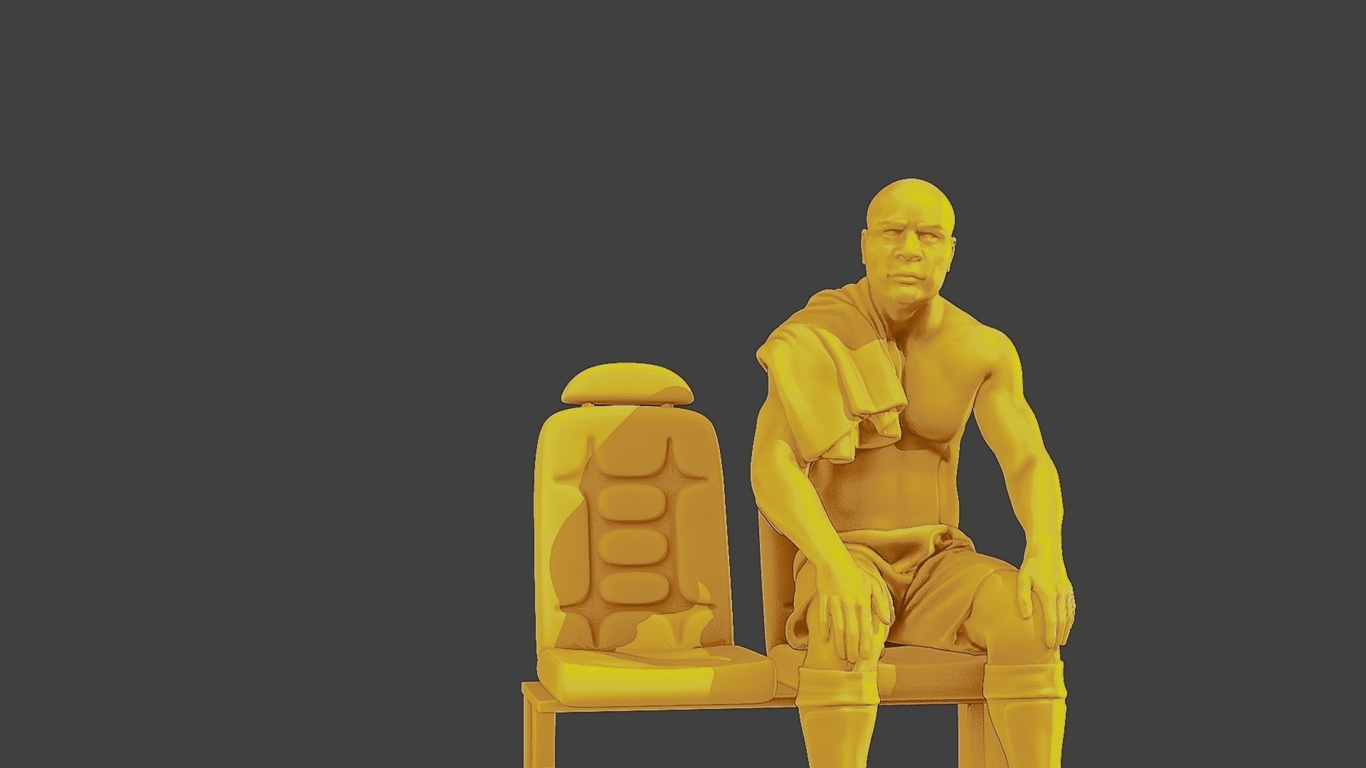 Soccer Player SP 014 3D print model_28