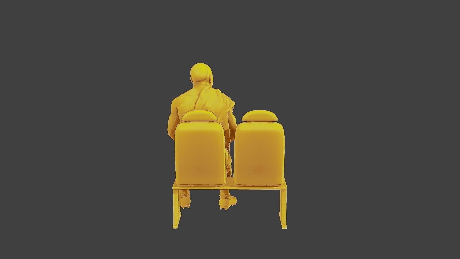 Soccer Player SP 014 3D print model_6