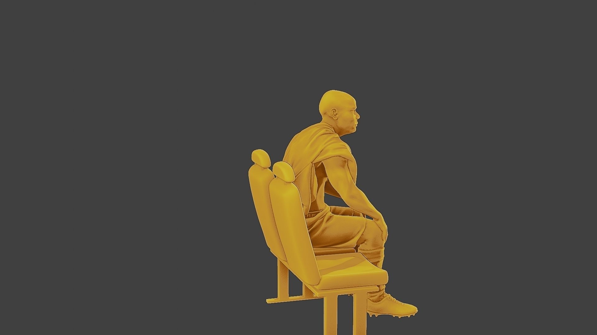 Soccer Player SP 014 3D print model_31