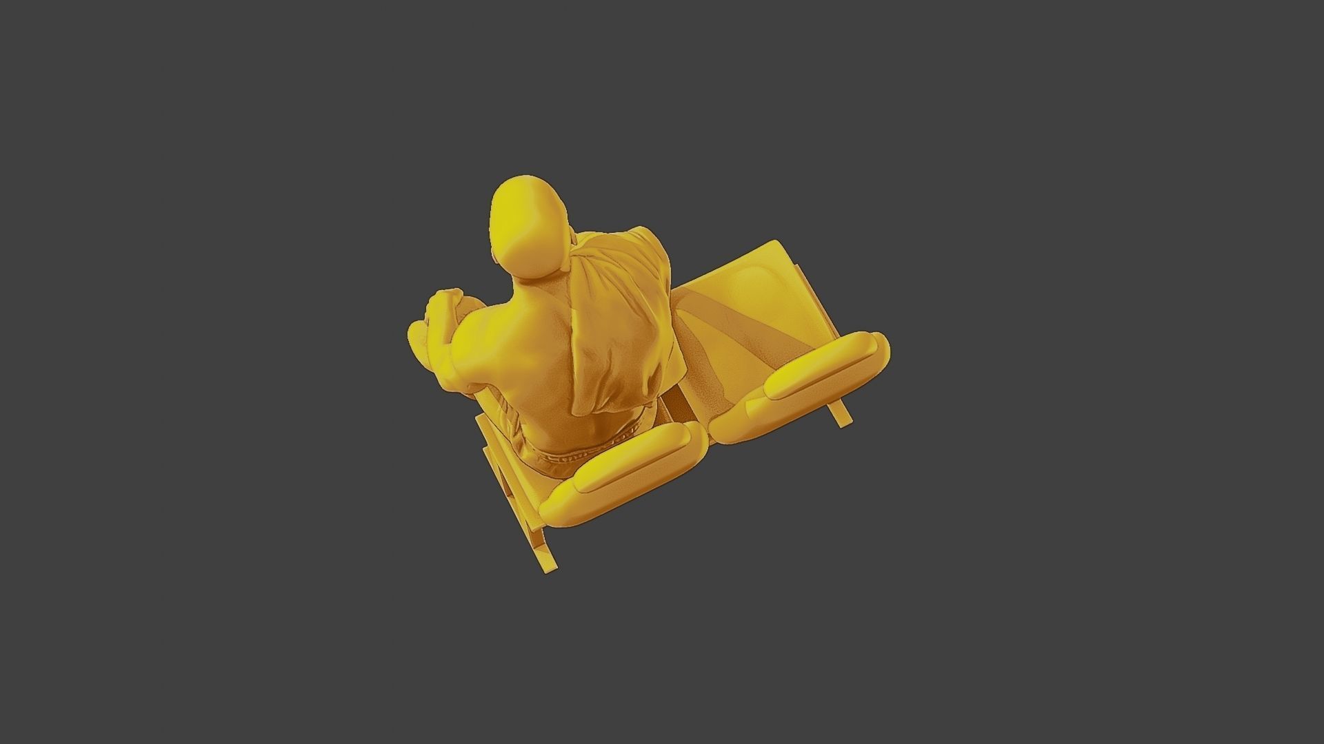 Soccer Player SP 014 3D print model_16