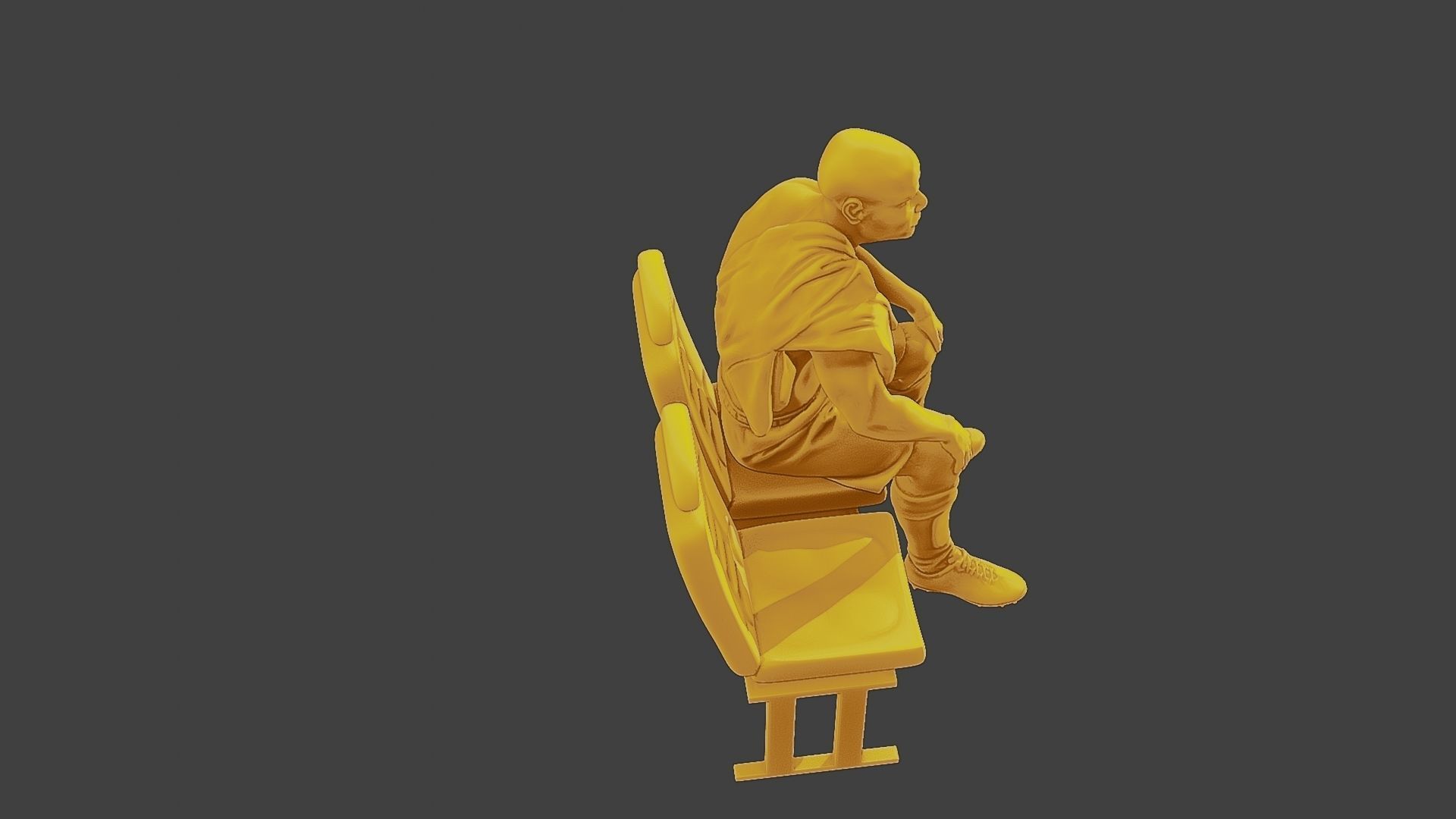 Soccer Player SP 014 3D print model_23