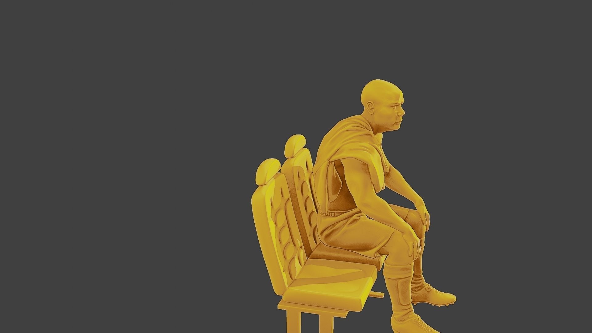 Soccer Player SP 014 3D print model_30