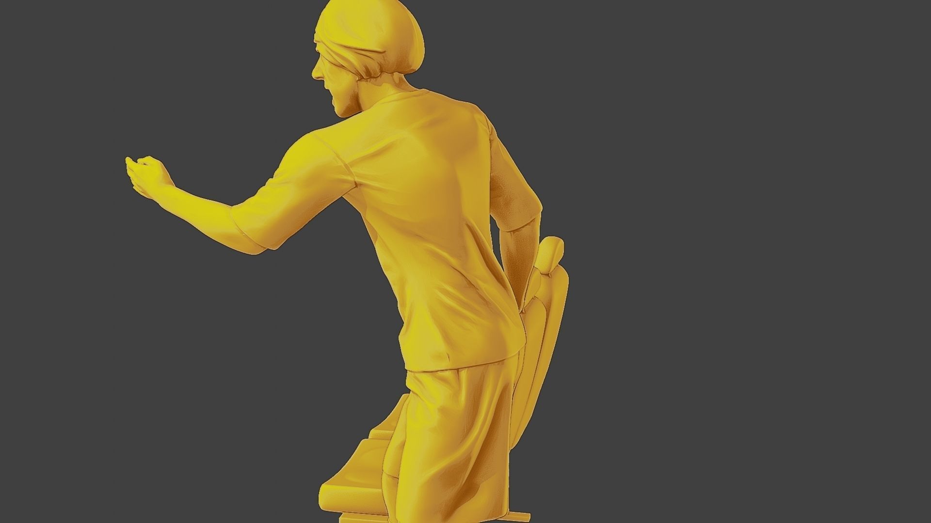 Soccer Player SP 015 3D print model_26