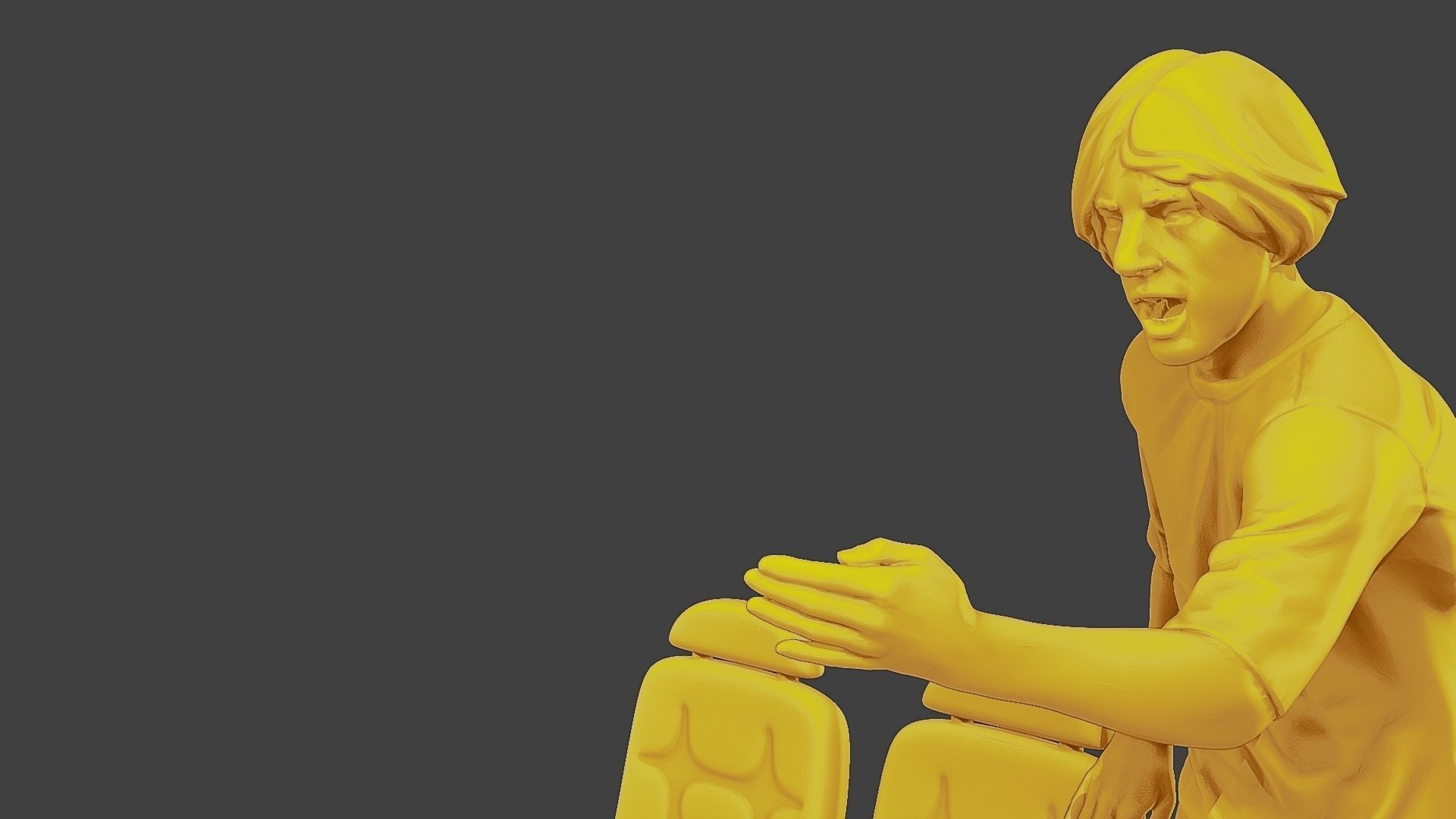 Soccer Player SP 015 3D print model_18