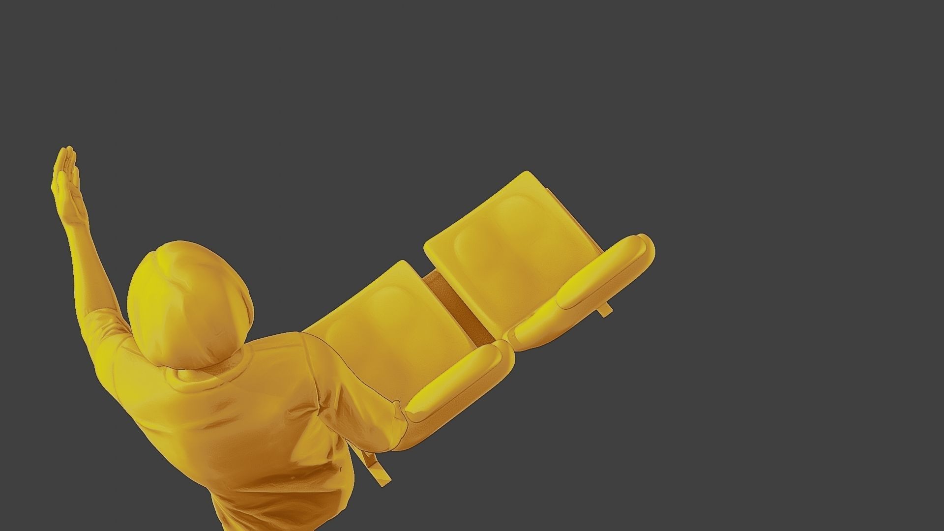 Soccer Player SP 015 3D print model_16