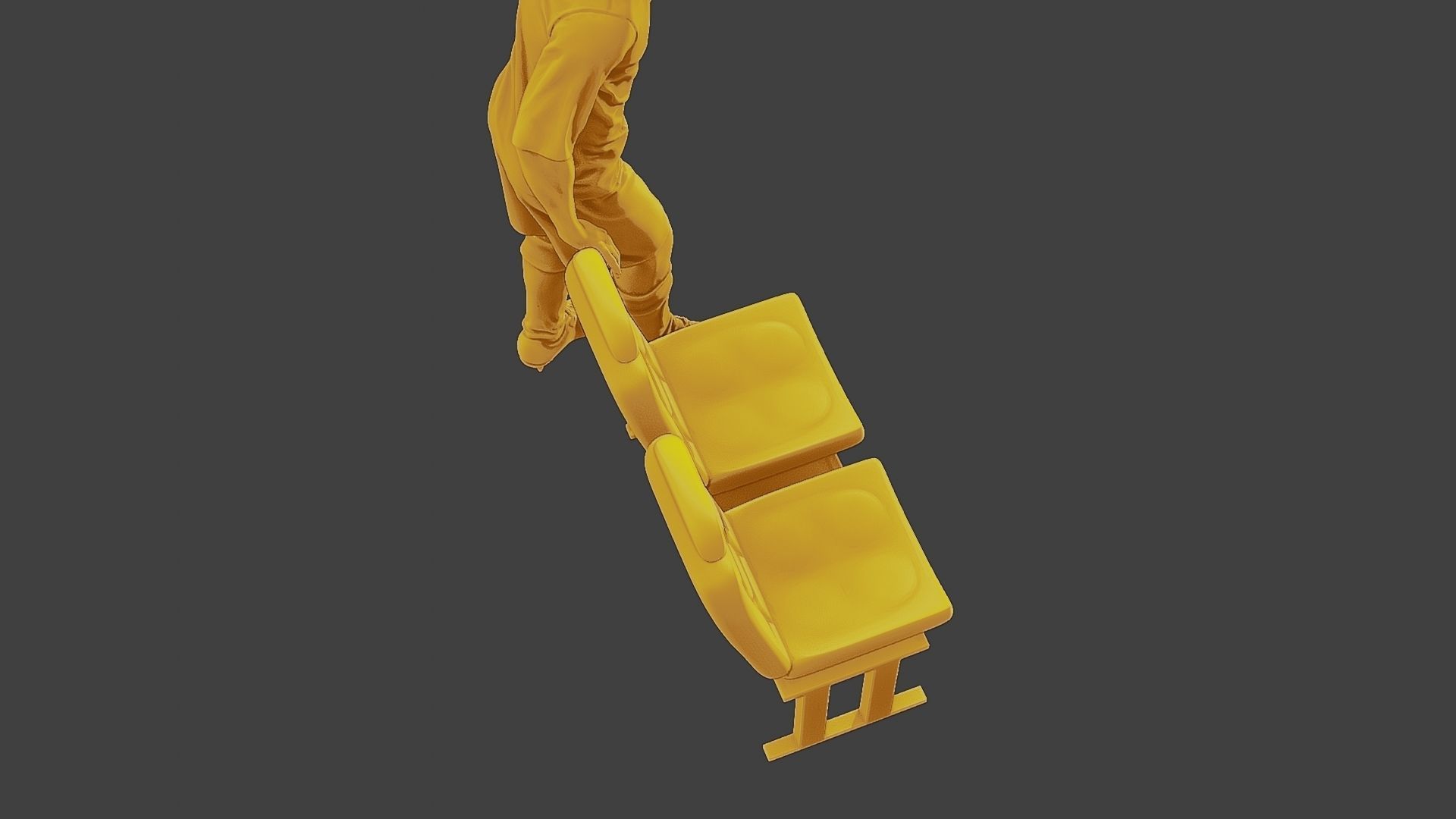 Soccer Player SP 015 3D print model_23