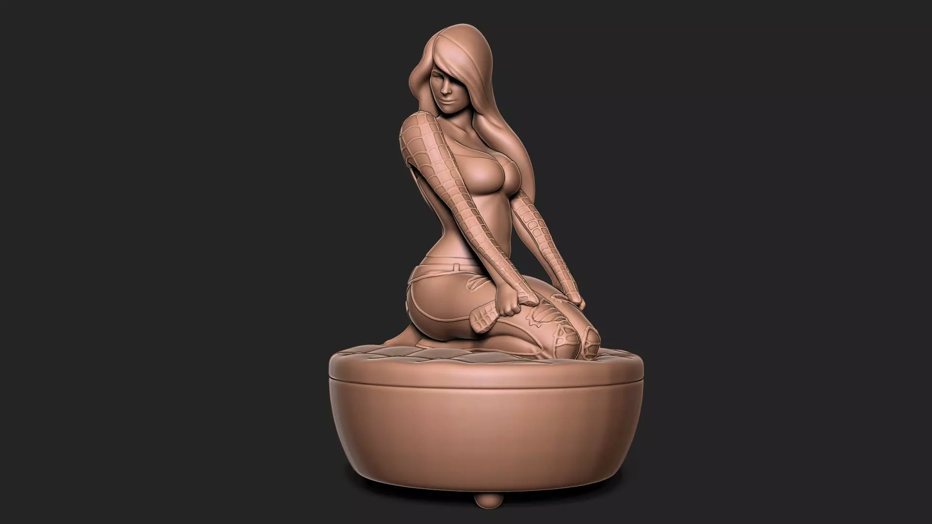 Spiderman Mary Jane 3D print model_0