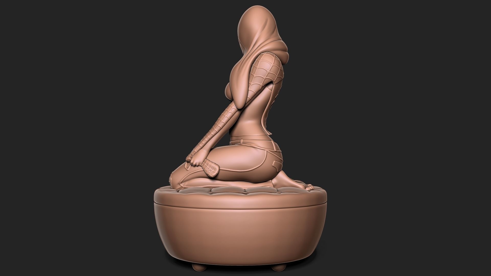 Spiderman Mary Jane 3D print model_16