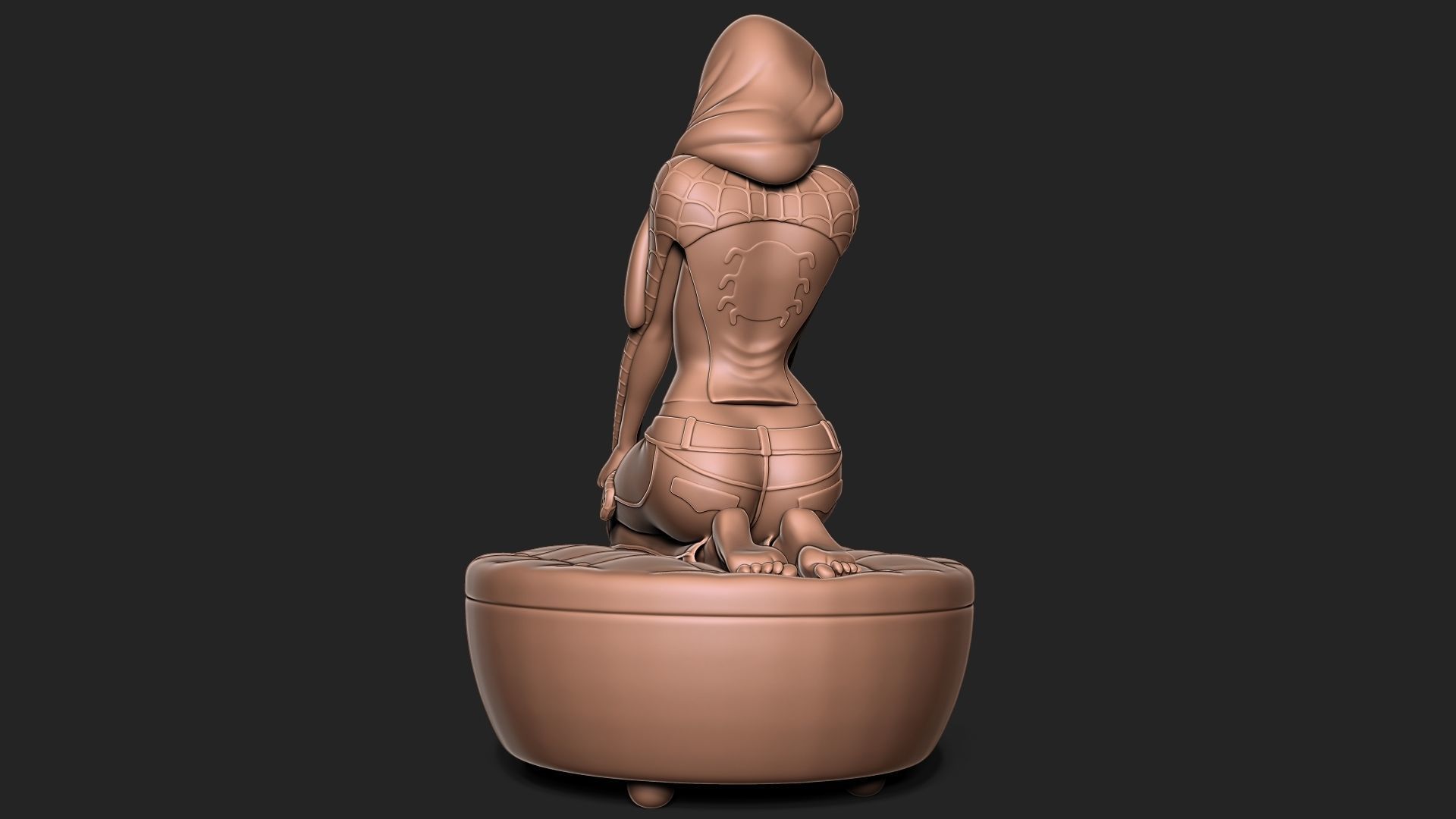 Spiderman Mary Jane 3D print model_17