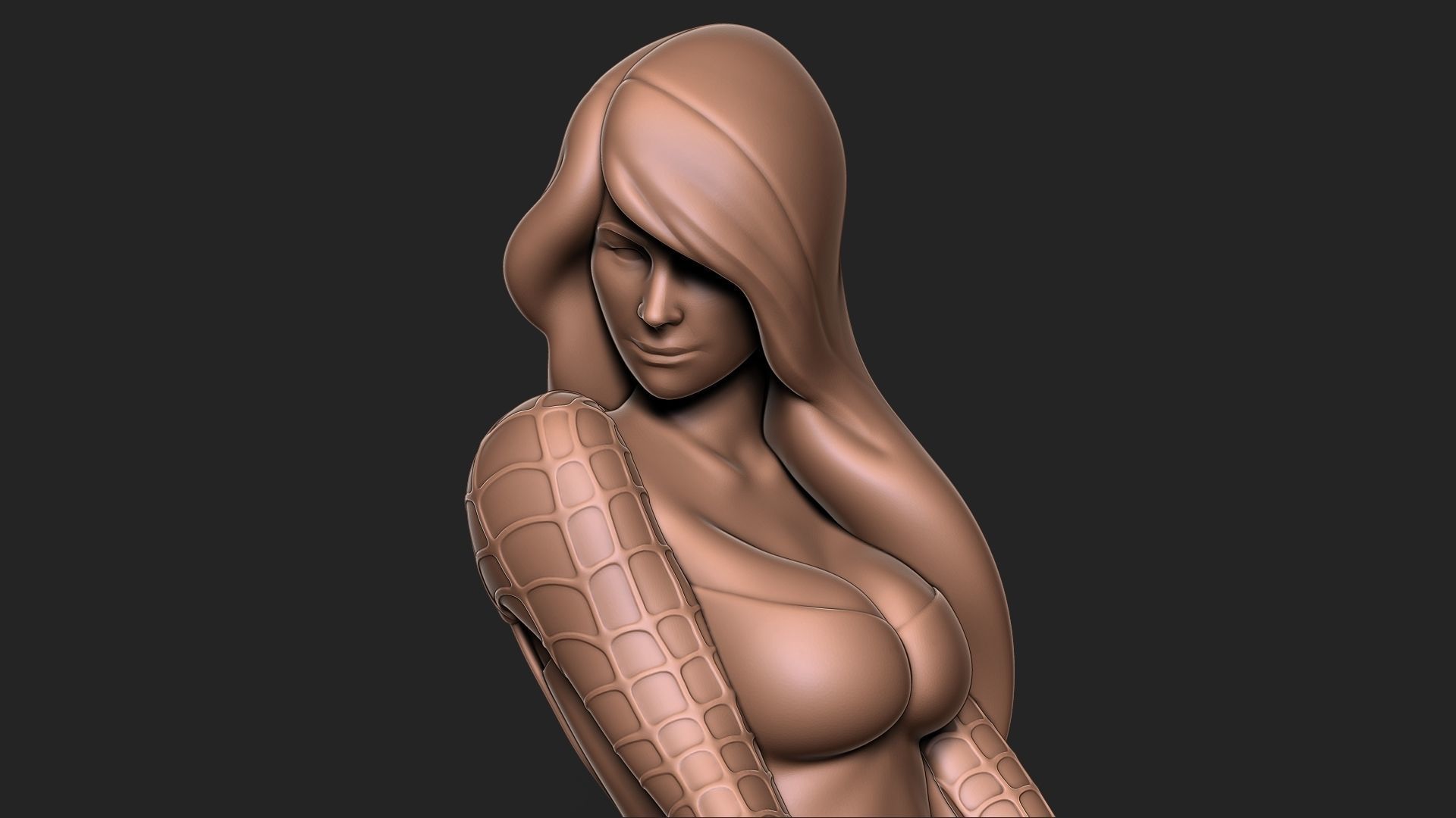 Spiderman Mary Jane 3D print model_10