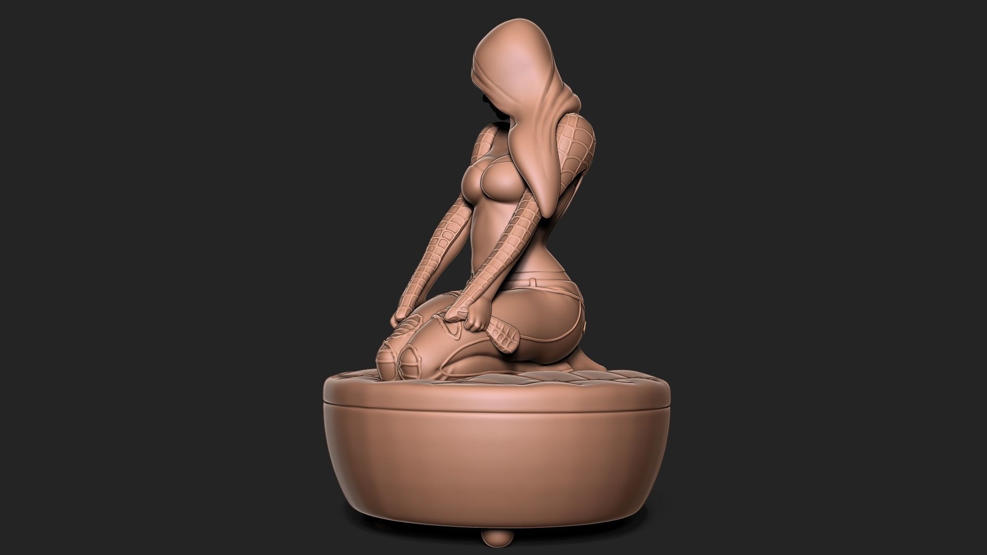 Spiderman Mary Jane 3D print model_15