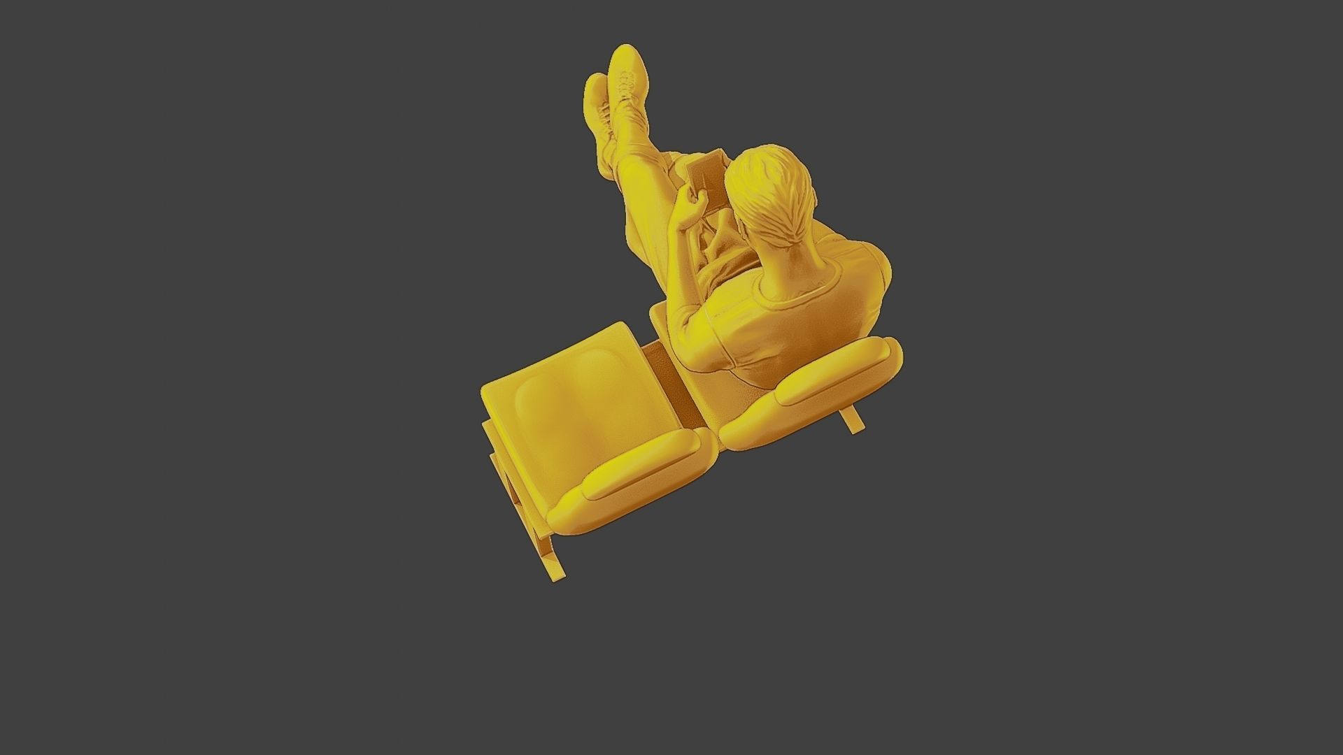 Soccer Player SP 016 3D print model_16