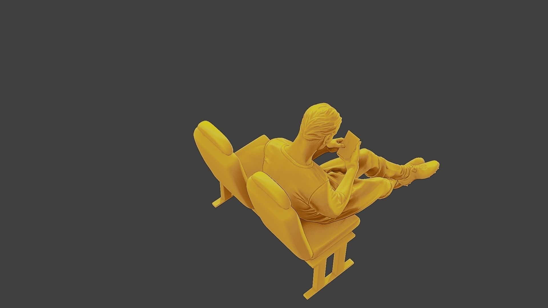 Soccer Player SP 016 3D print model_22