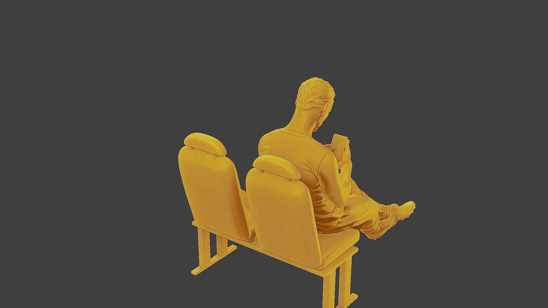 Soccer Player SP 016 3D print model_24