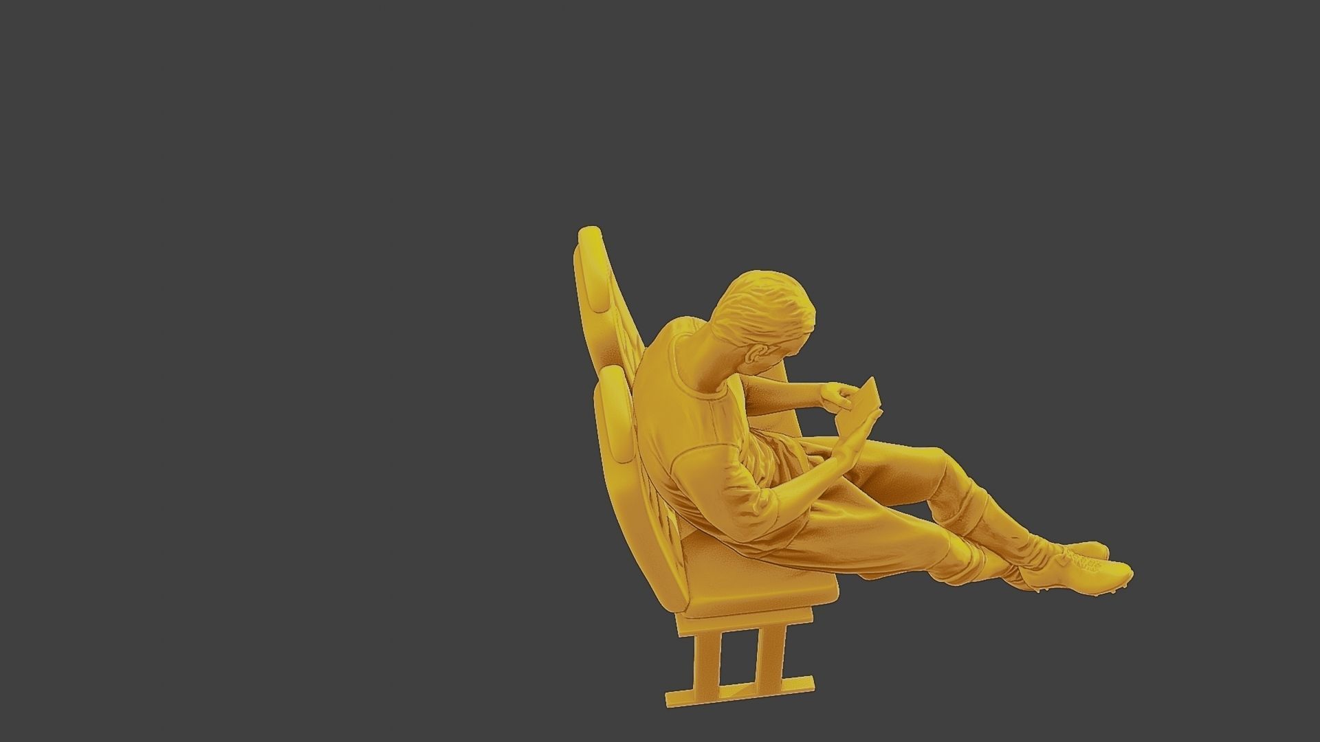 Soccer Player SP 016 3D print model_23