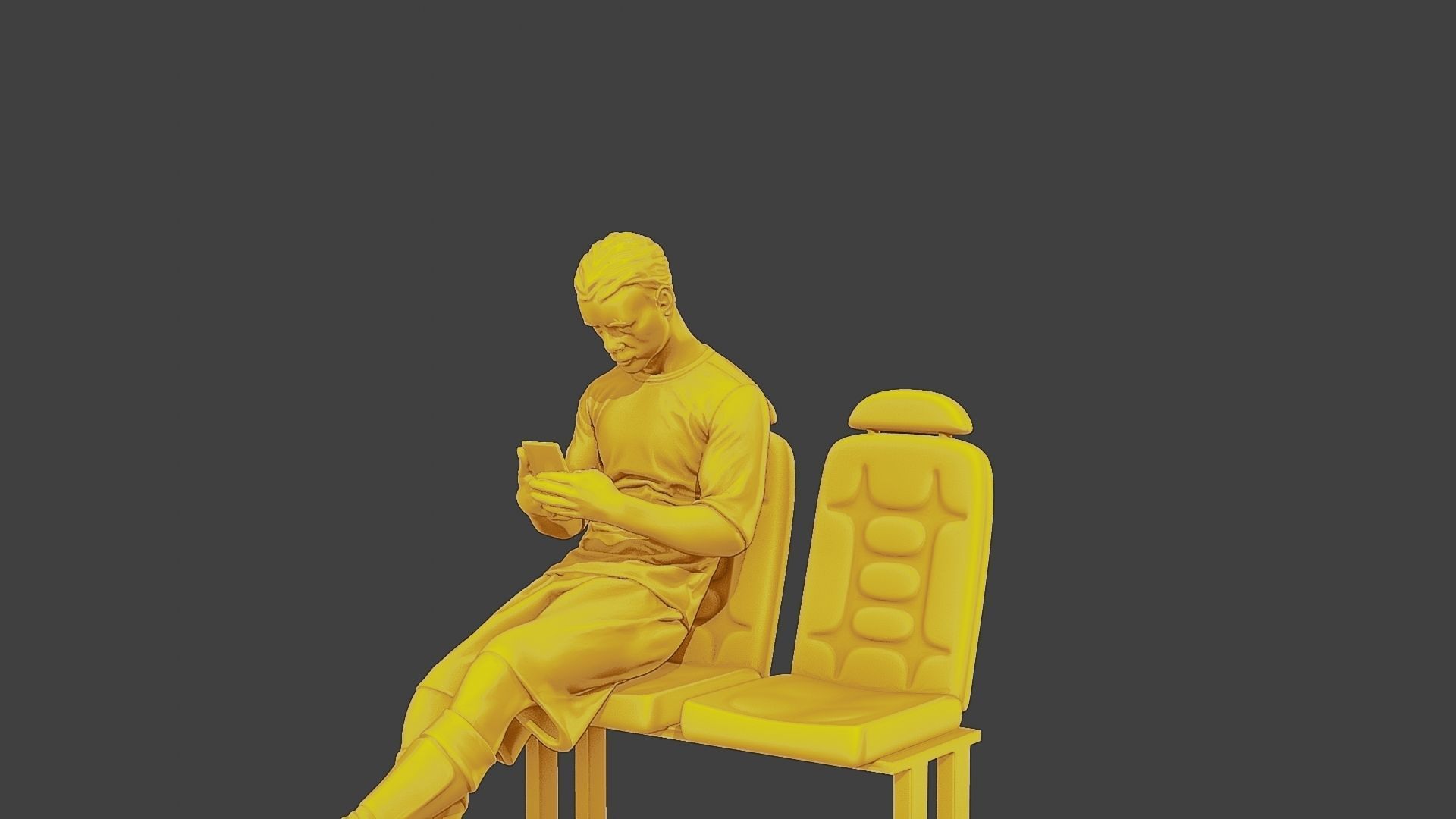 Soccer Player SP 016 3D print model_27