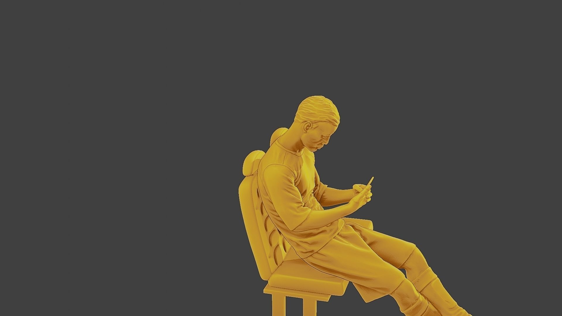 Soccer Player SP 016 3D print model_30