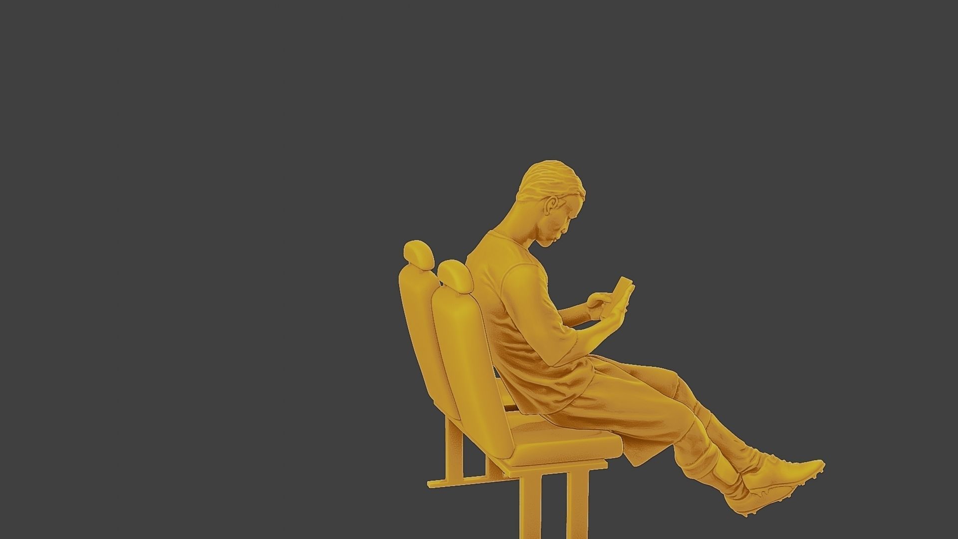 Soccer Player SP 016 3D print model_31