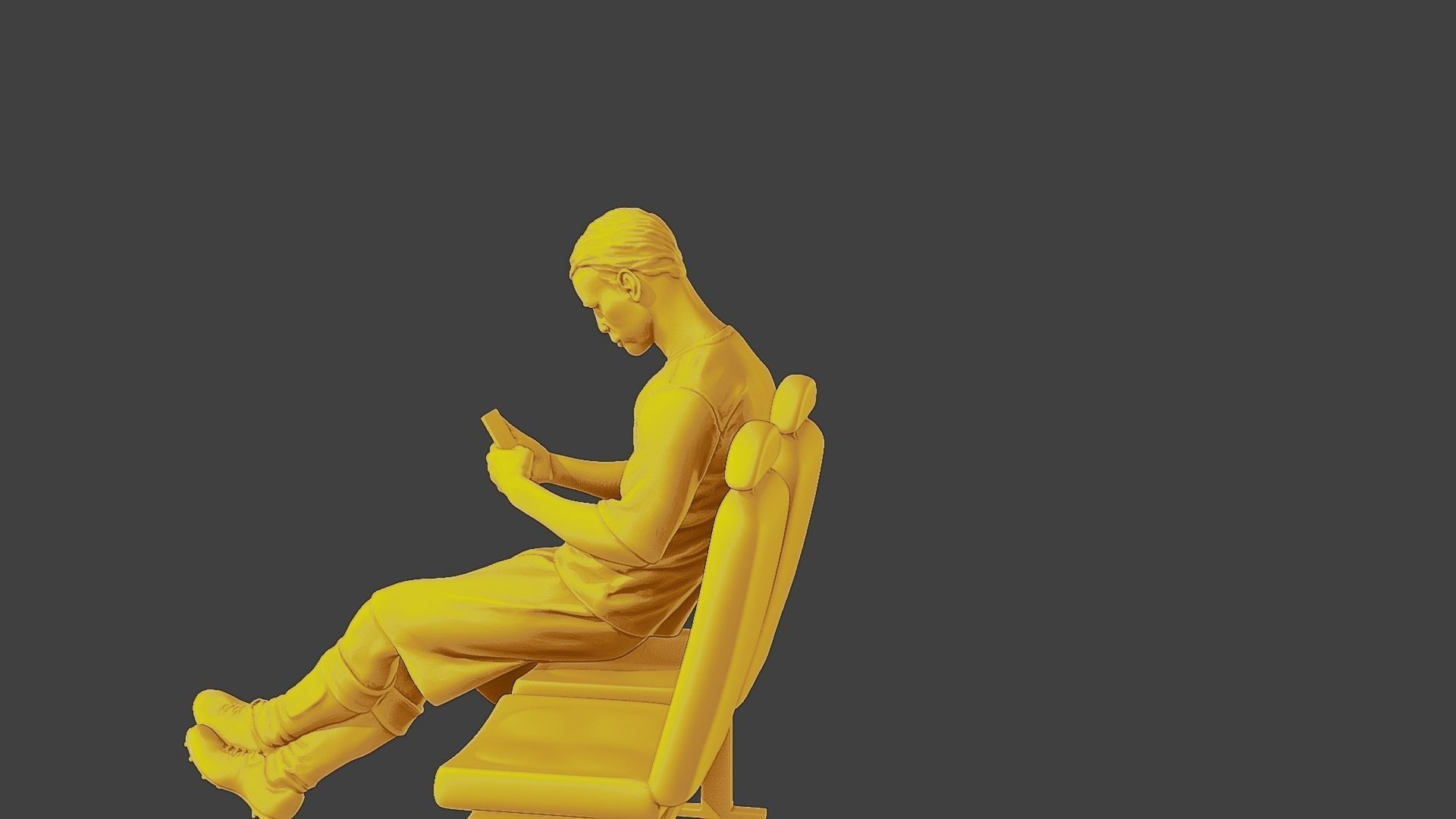 Soccer Player SP 016 3D print model_26