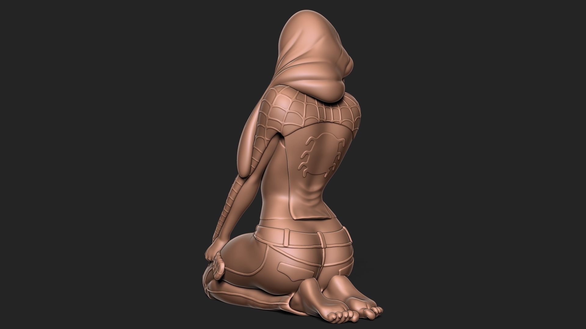 Spiderman Mary Jane 3D print model_5