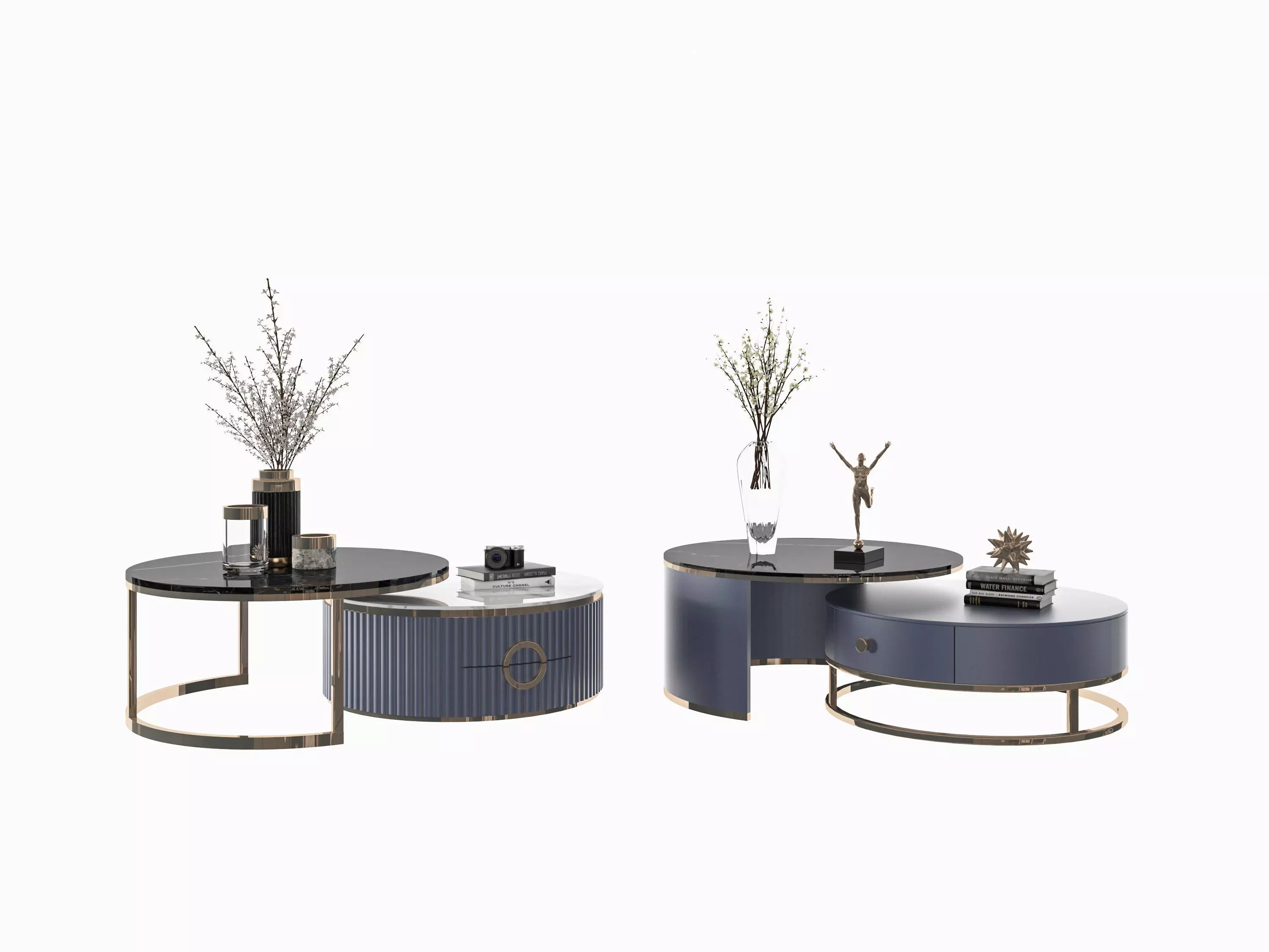 Modern table 3D model_0