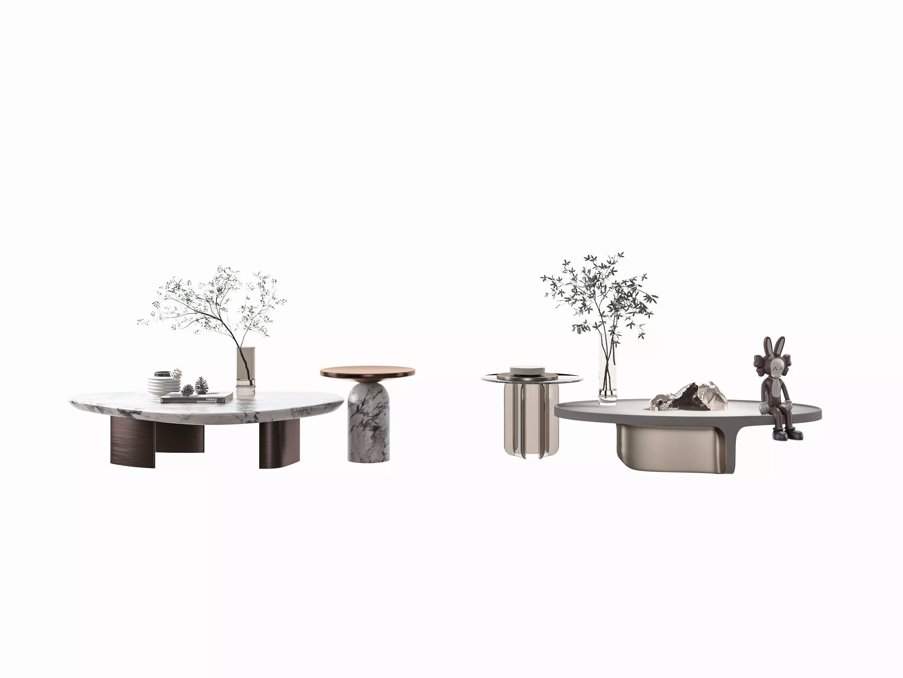 Modern table 3D model_0