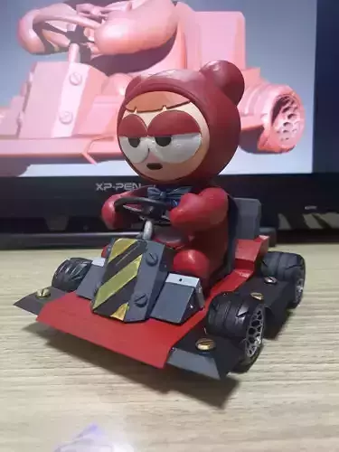 KartRider bear in go kart