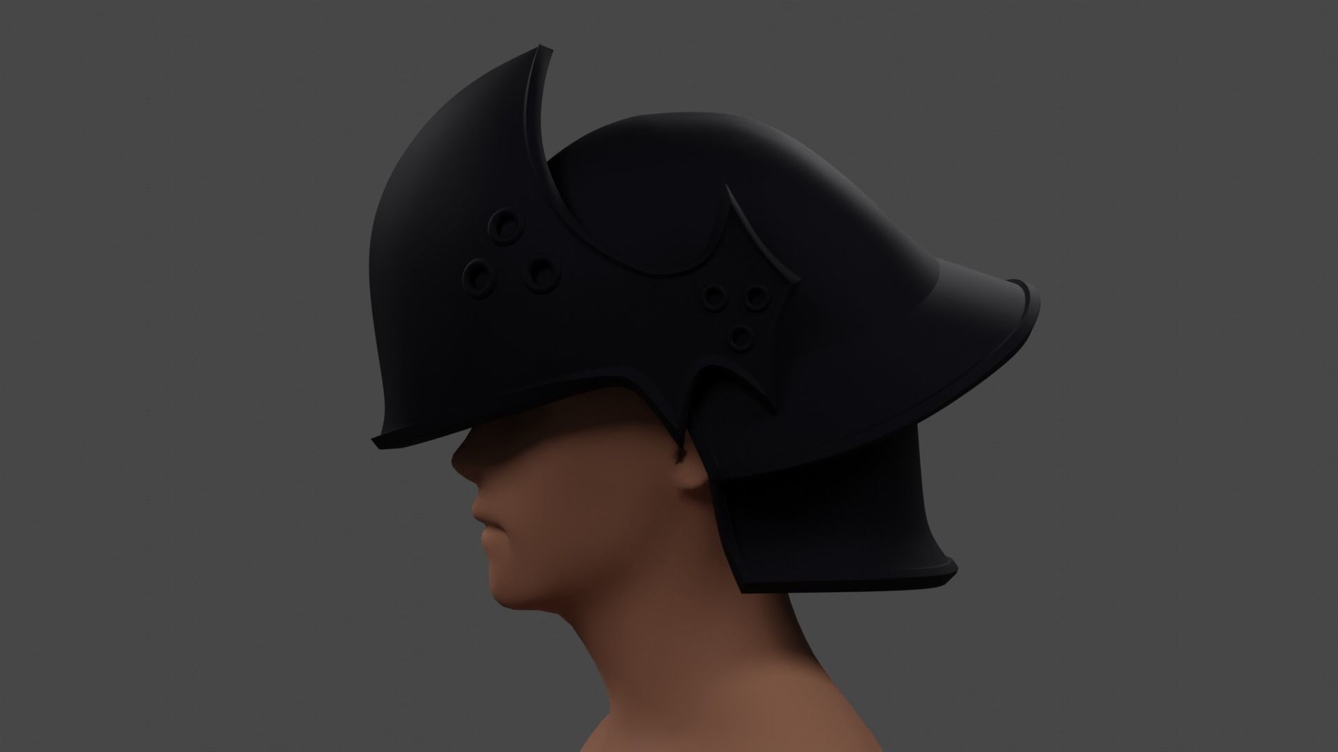 FF7 Crisis Core Reunion - Shinra Soldier Helmet 3D print model_3