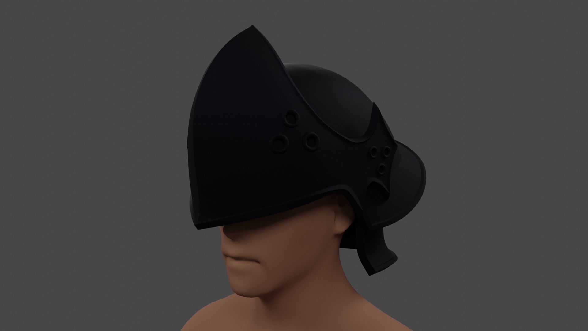 FF7 Crisis Core Reunion - Shinra Soldier Helmet 3D print model_1