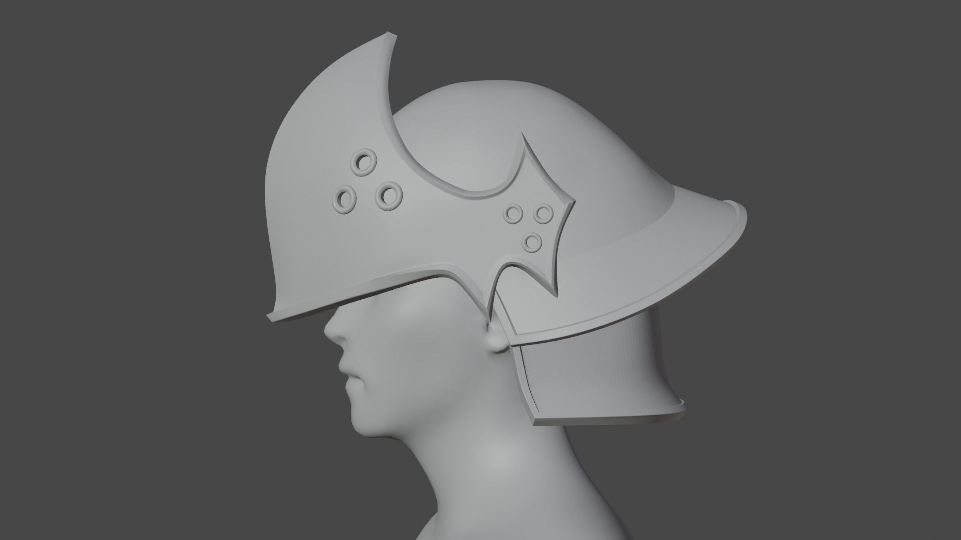 FF7 Crisis Core Reunion - Shinra Soldier Helmet 3D print model_4