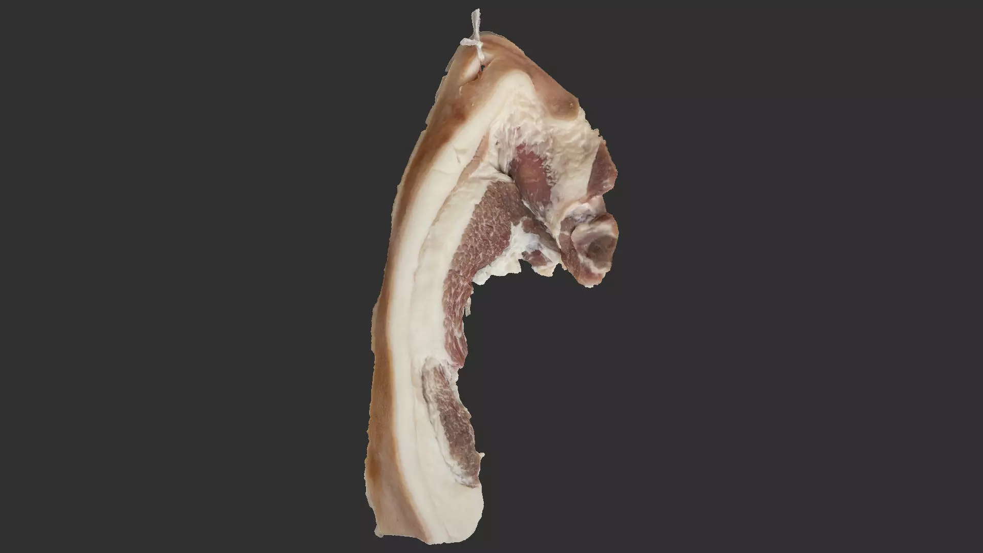Hanging pork 3d Scan 3D model_0