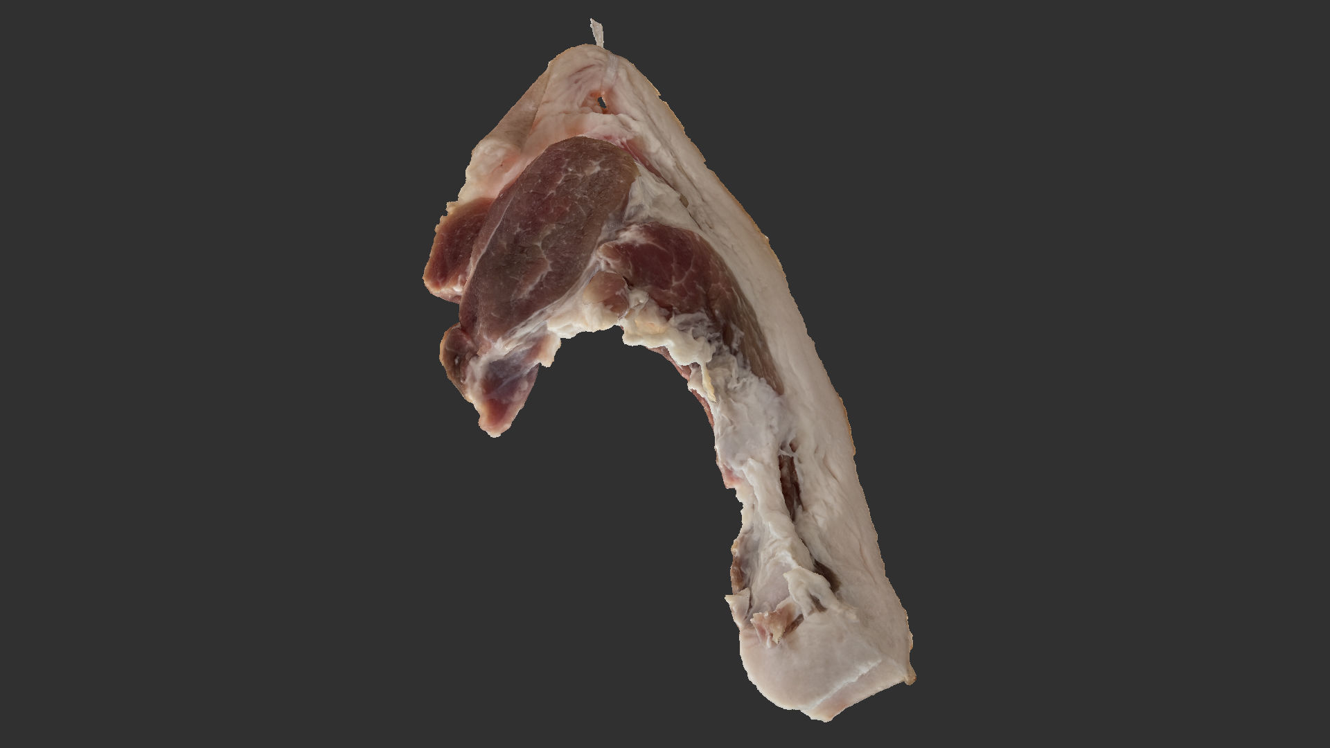 Hanging pork 3d Scan 3D model_7