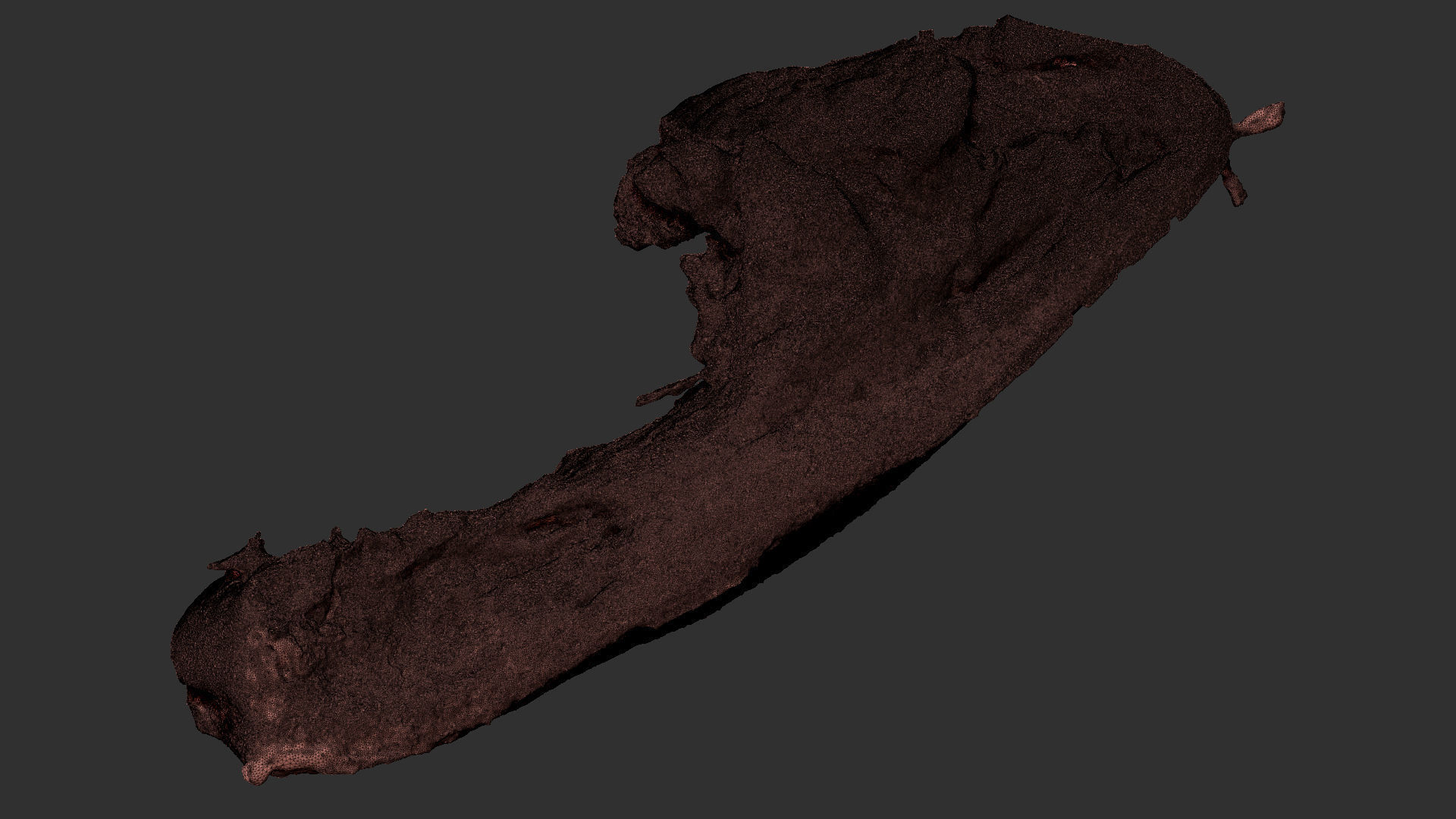 Hanging pork 3d Scan 3D model_20