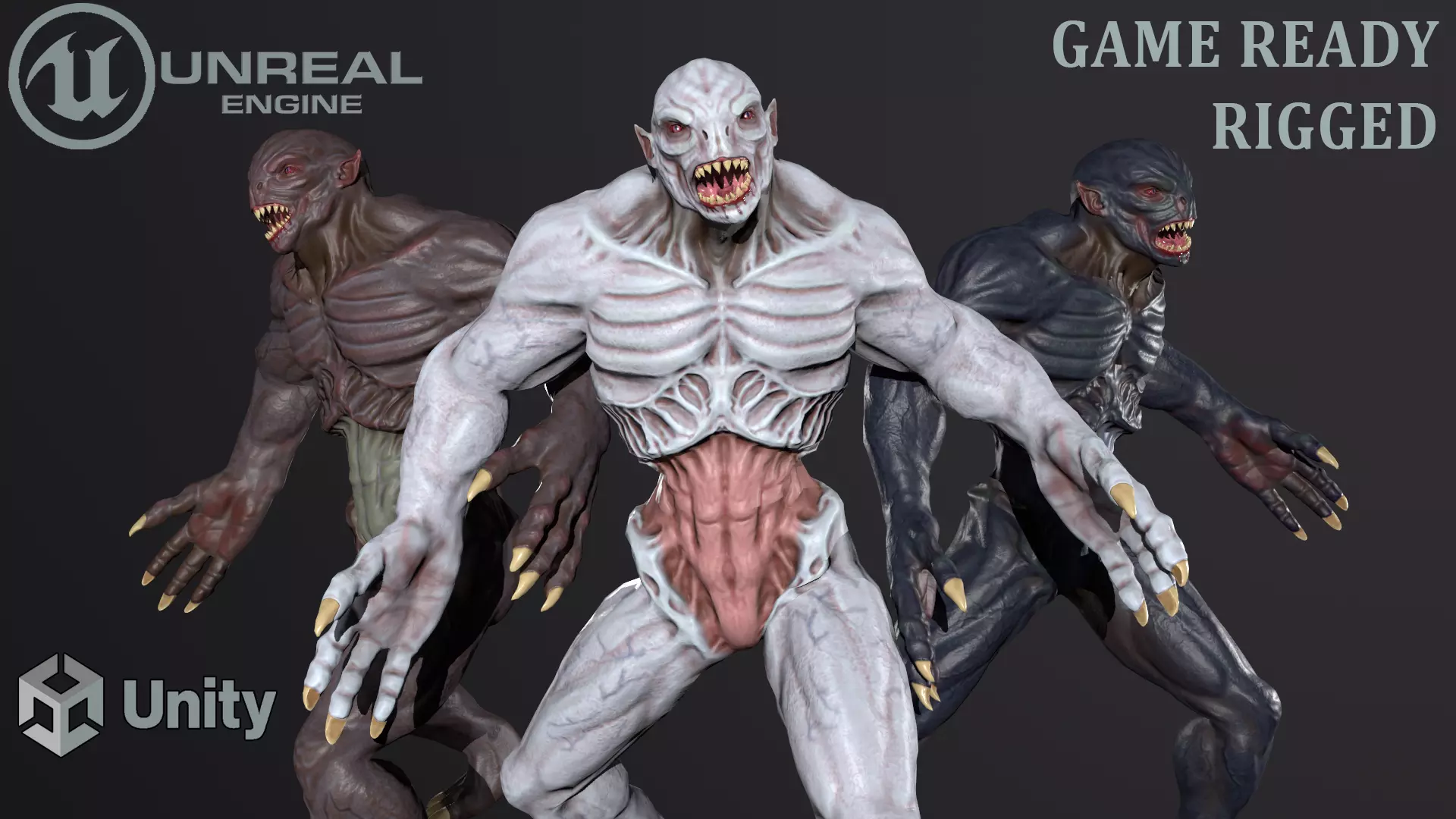Blood Hunter - Game Ready Low-poly 3D model