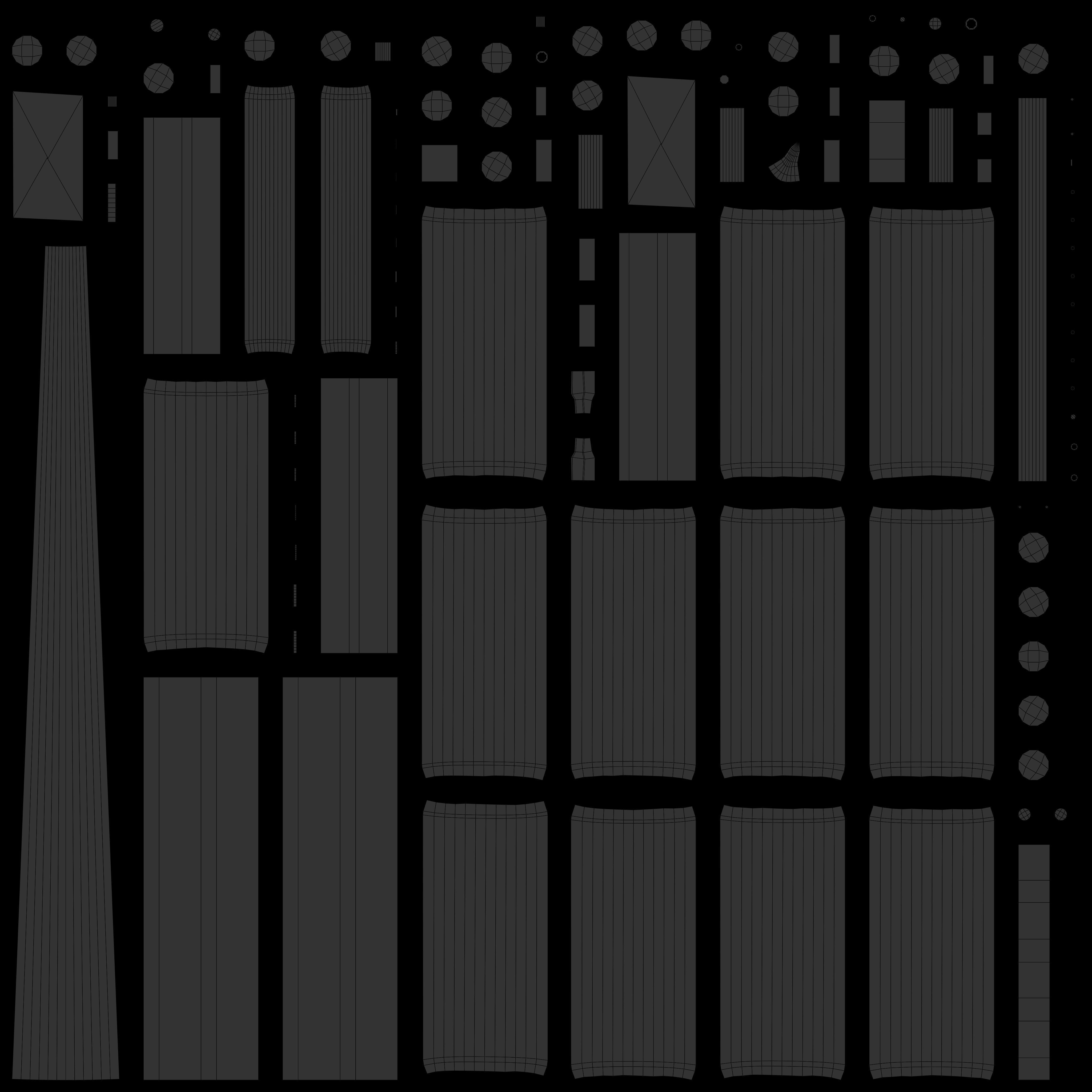 Medieval well pack low-poly PBR  game ready  Low-poly 3D model_12