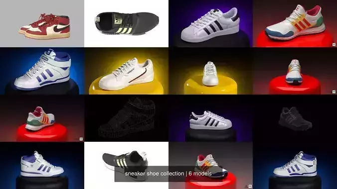 sneaker shoe collection 