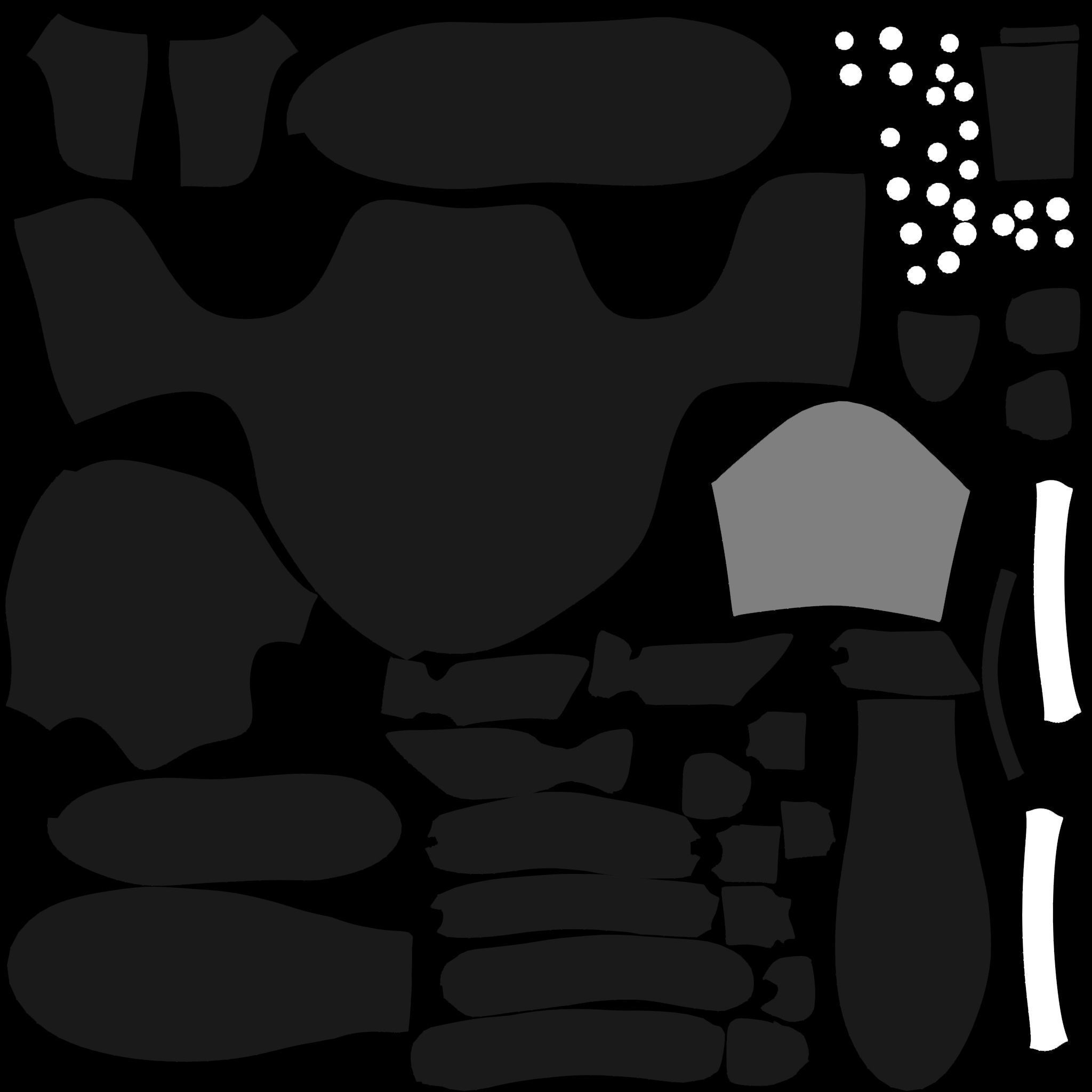 Faux Suede Cap Toe Ankle Boots Low-poly 3D model_11