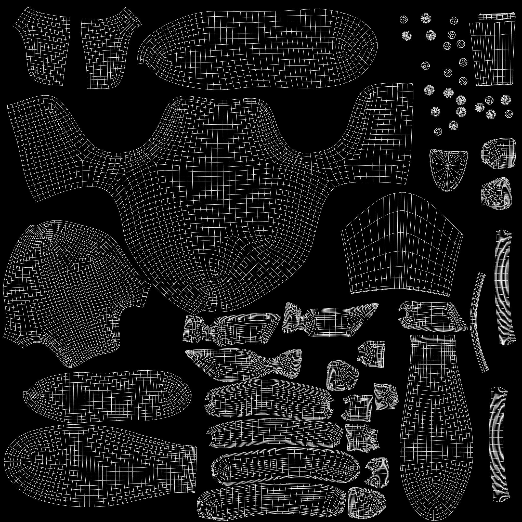 Faux Suede Cap Toe Ankle Boots Low-poly 3D model_13