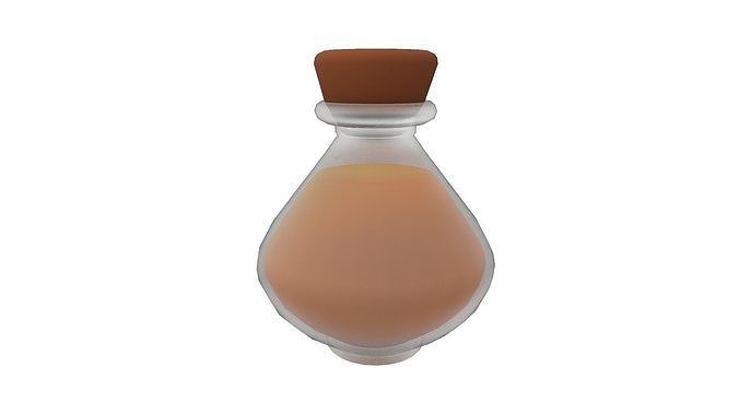 Potion 01 Low-poly 3D model