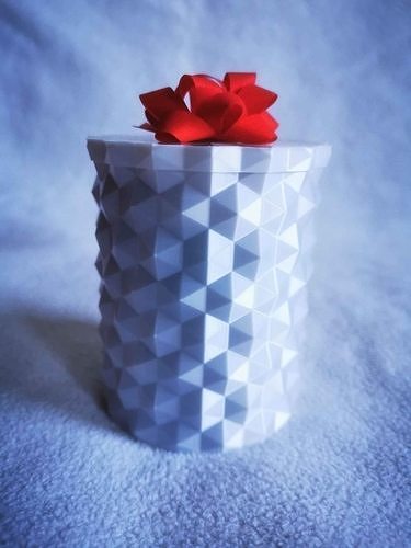 Geometric Gift Box 3D print model