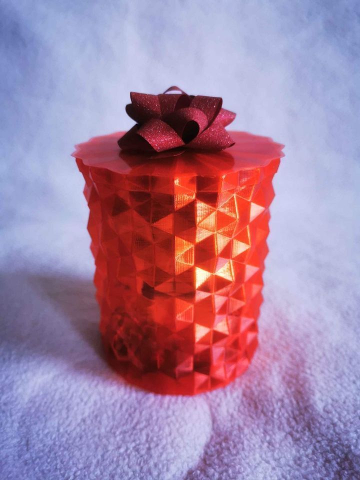 Geometric Gift Box 3D print model_1